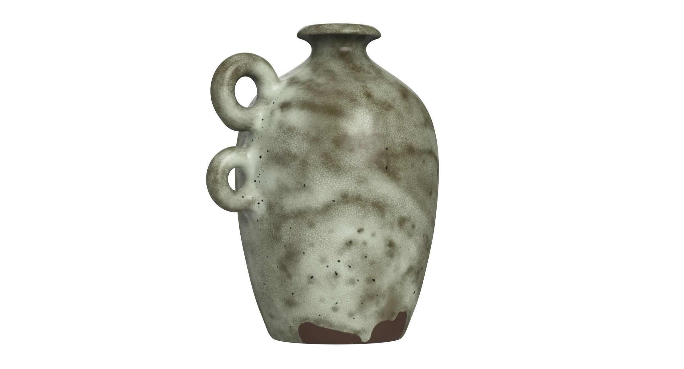 Handmade Ceramic Bottle and Bowl 3D model_11