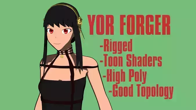 Yor Forger 3D model