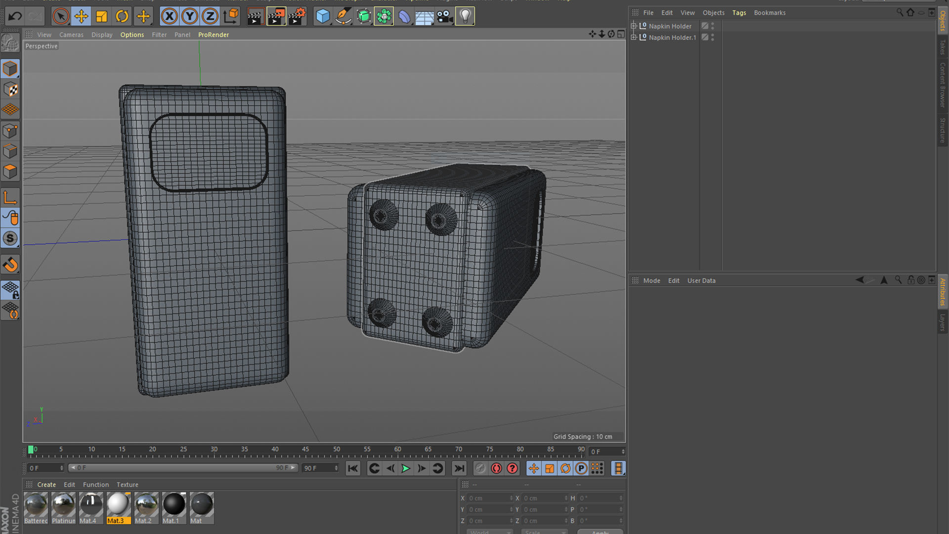 Retro Diner Napkin Holder Free 3D model_5