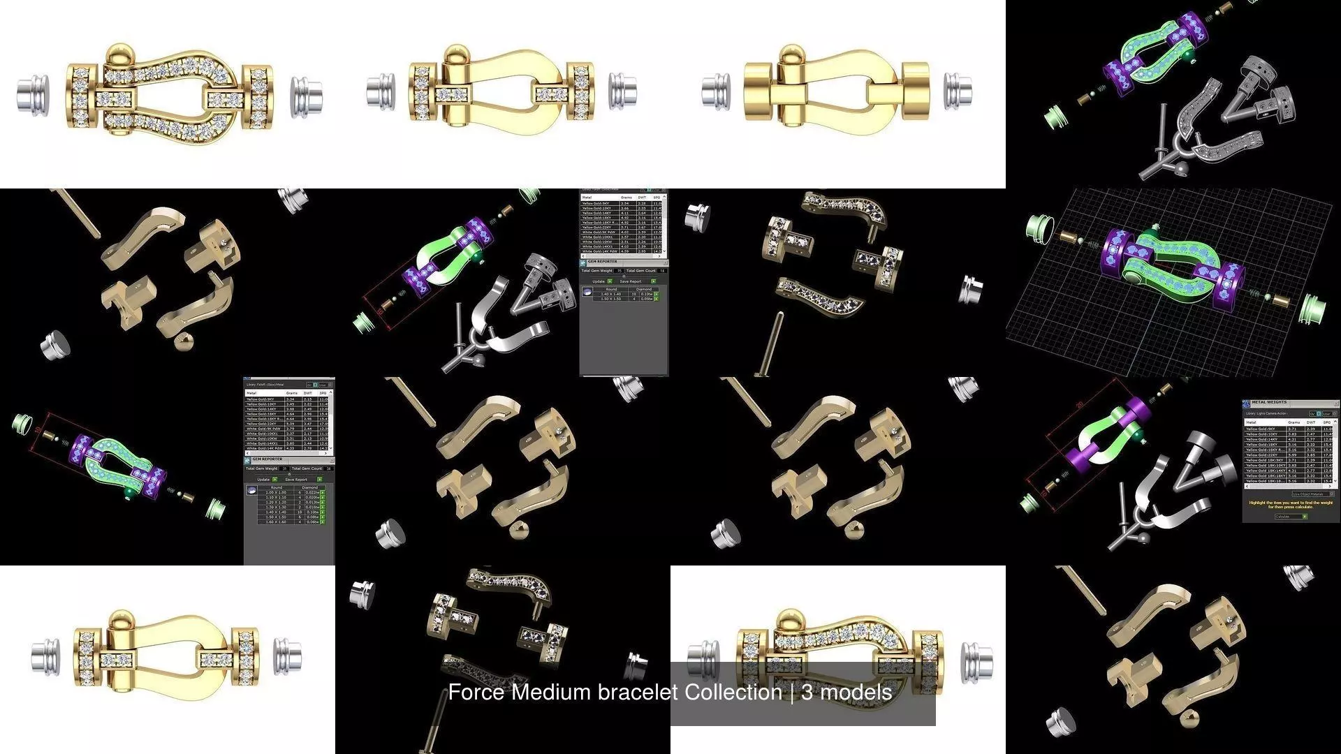 Force Medium bracelet Collection _0