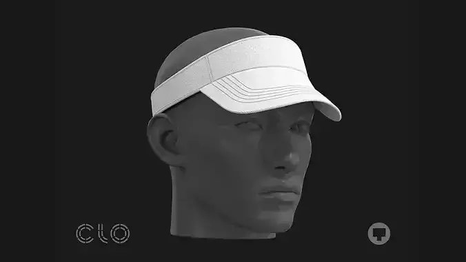 BASIC VISOR CAP mv2 highpoly