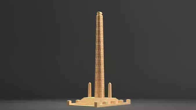 Obelisk Of Axum 3D print model