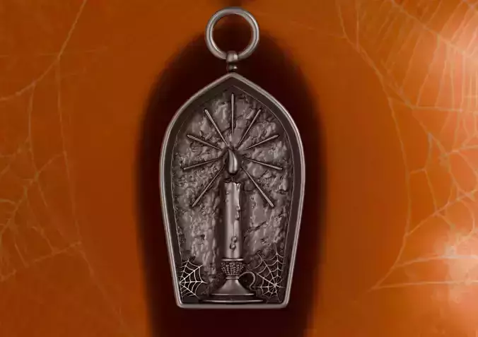Candle pendant 3D print model