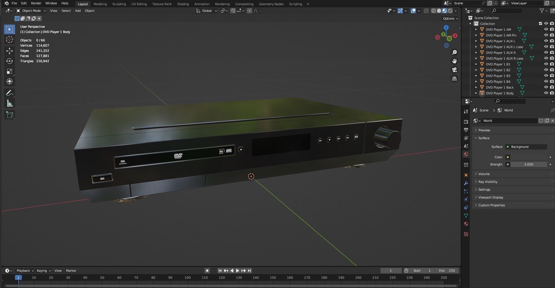 DVD Player N1 3D model_13