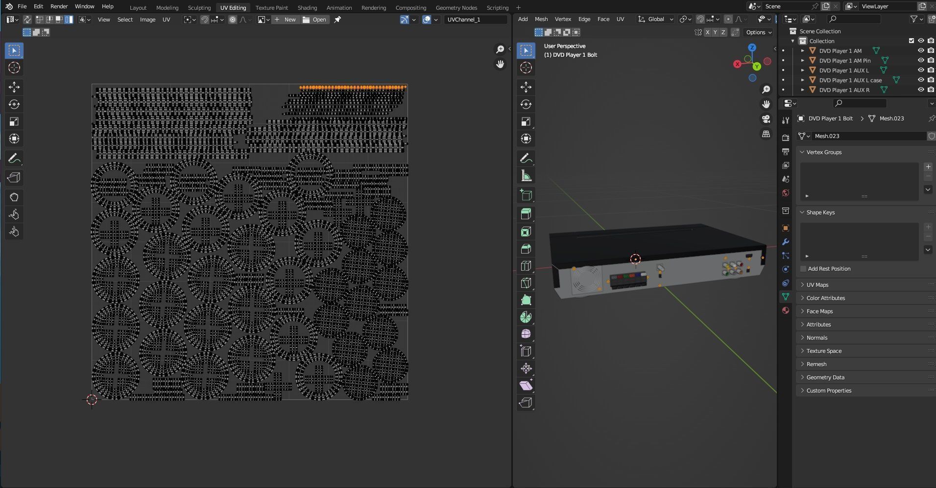 DVD Player N1 3D model_24