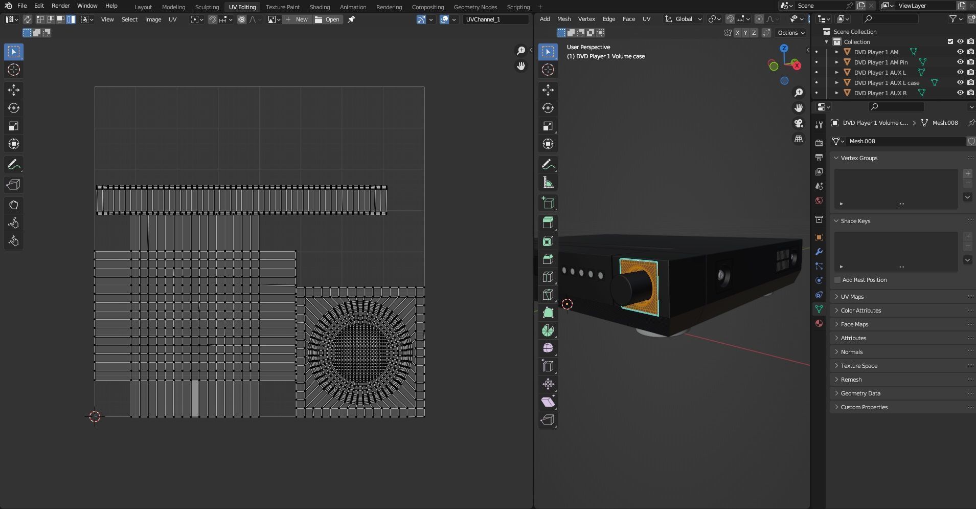 DVD Player N1 3D model_18