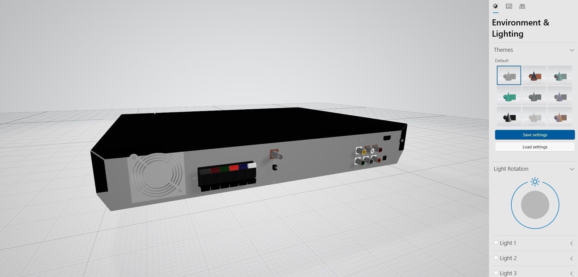 DVD Player N1 3D model_29