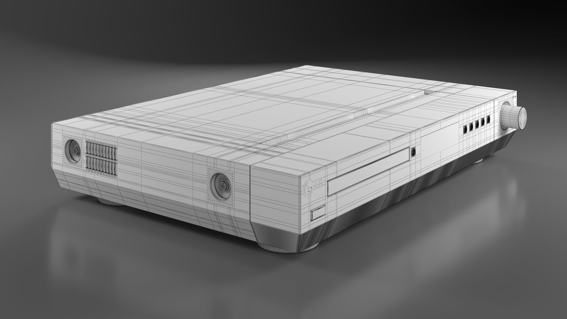 DVD Player N1 3D model_46