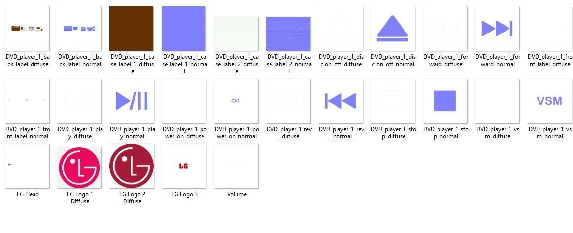 DVD Player N1 3D model_32