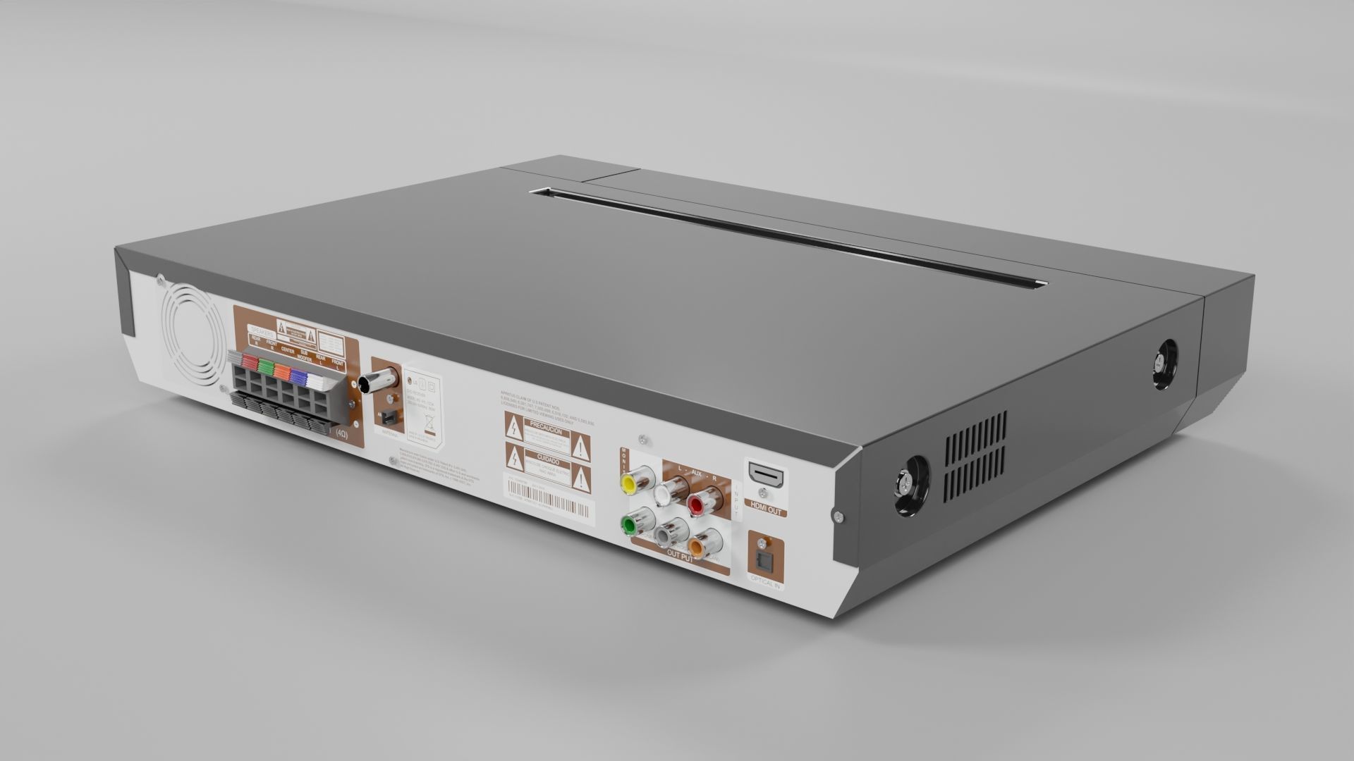 DVD Player N1 3D model_6