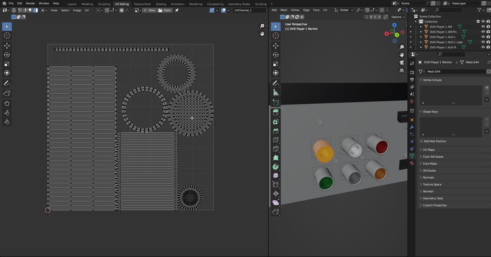 DVD Player N1 3D model_25