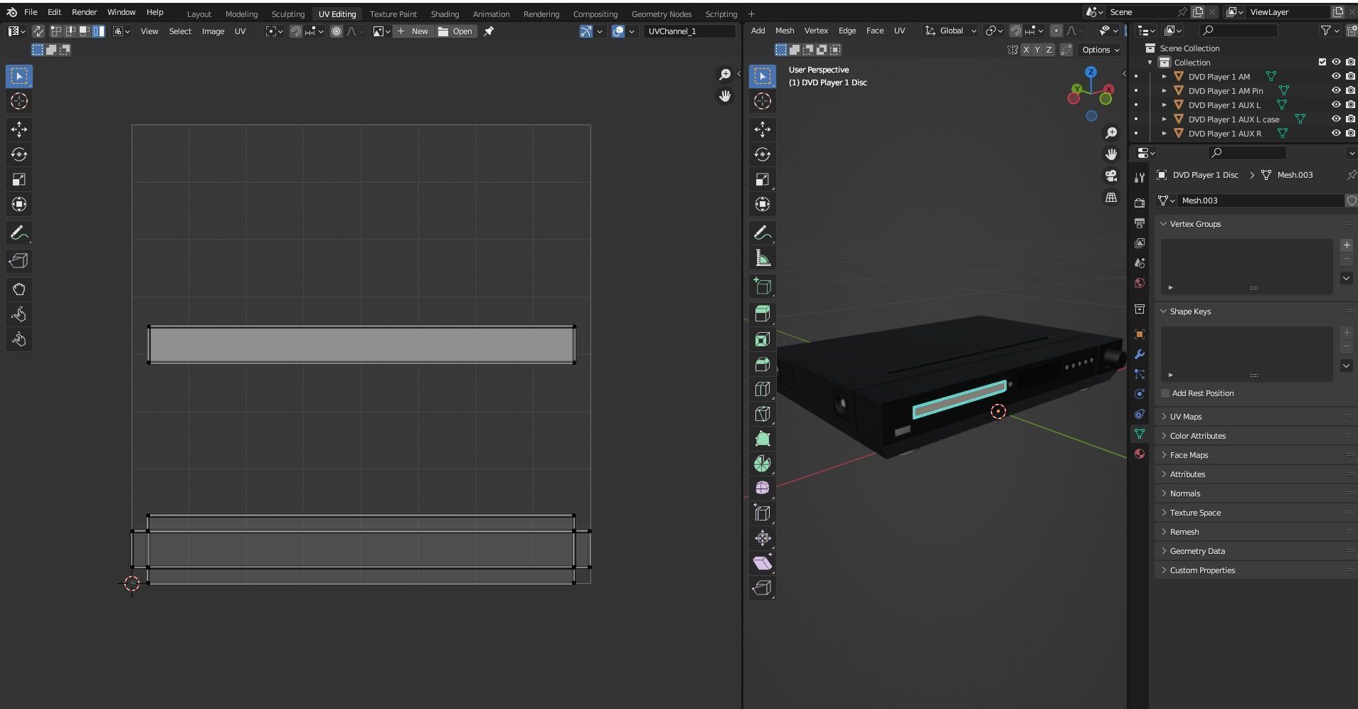 DVD Player N1 3D model_16