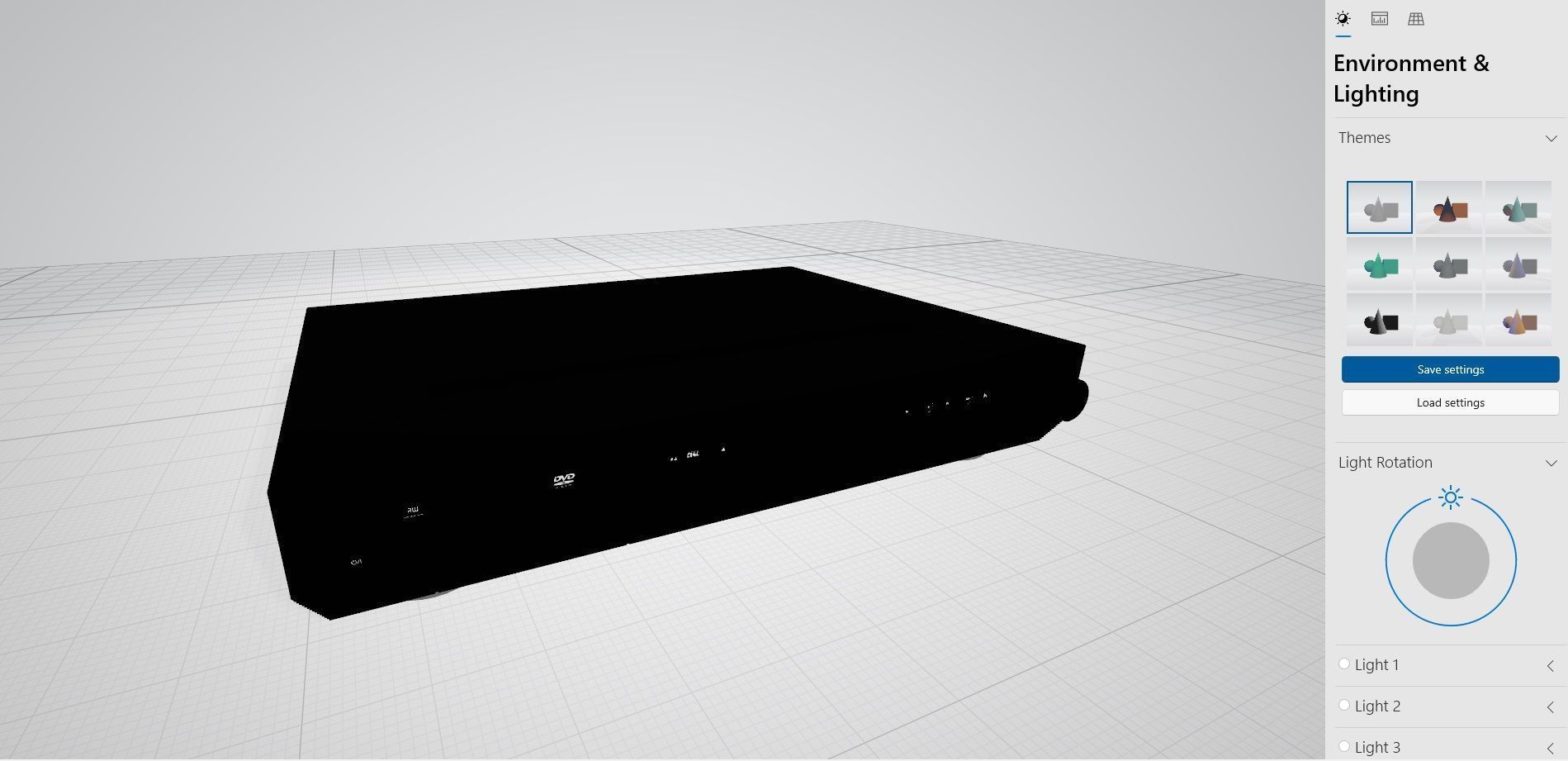 DVD Player N1 3D model_28