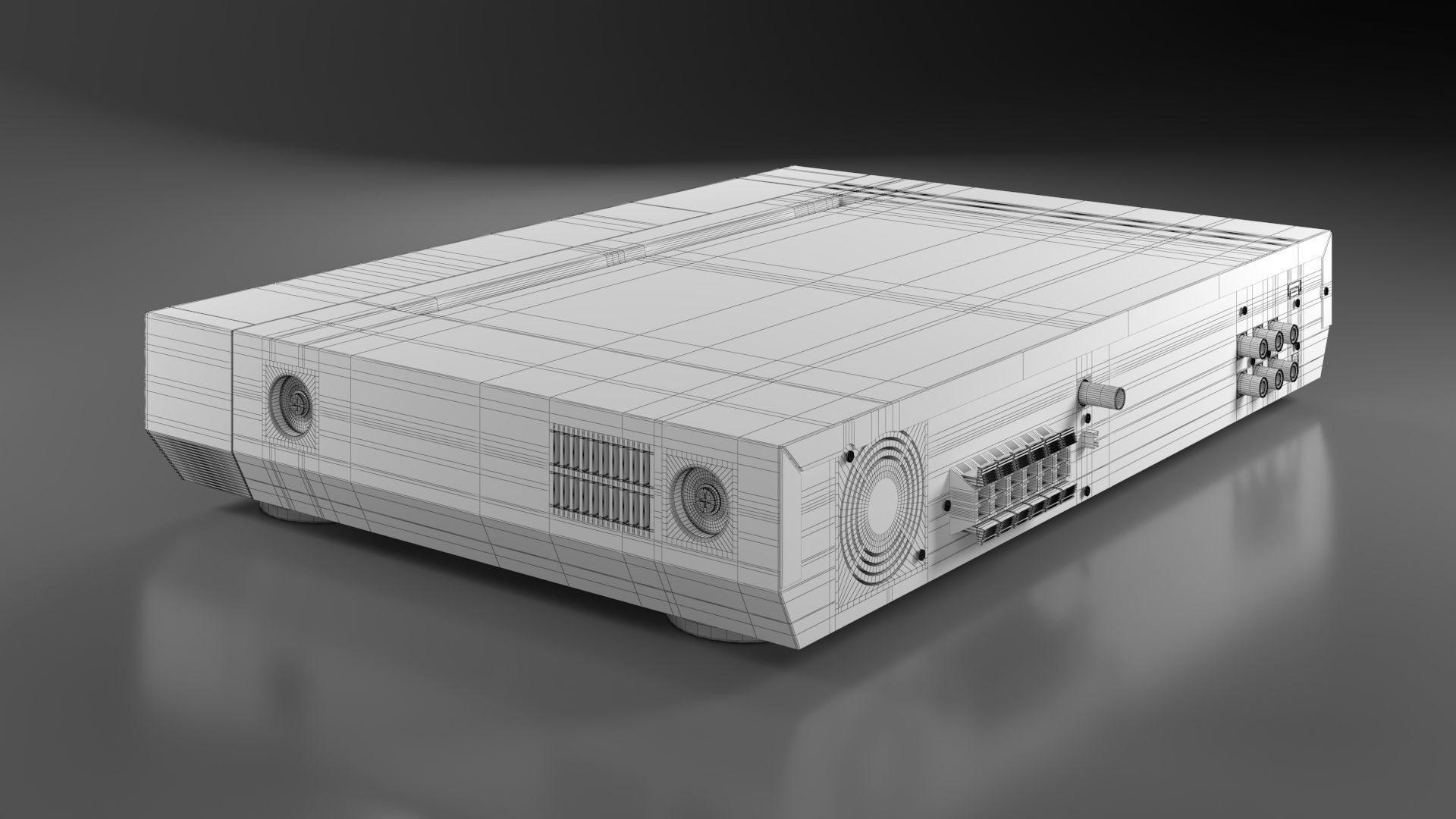 DVD Player N1 3D model_48