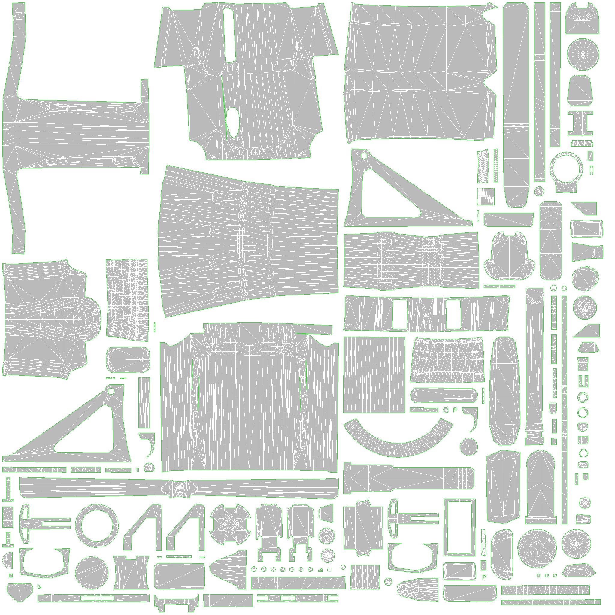 Carbine-gun model 3d game ready model Low-poly 3D model Low-poly 3D model_27
