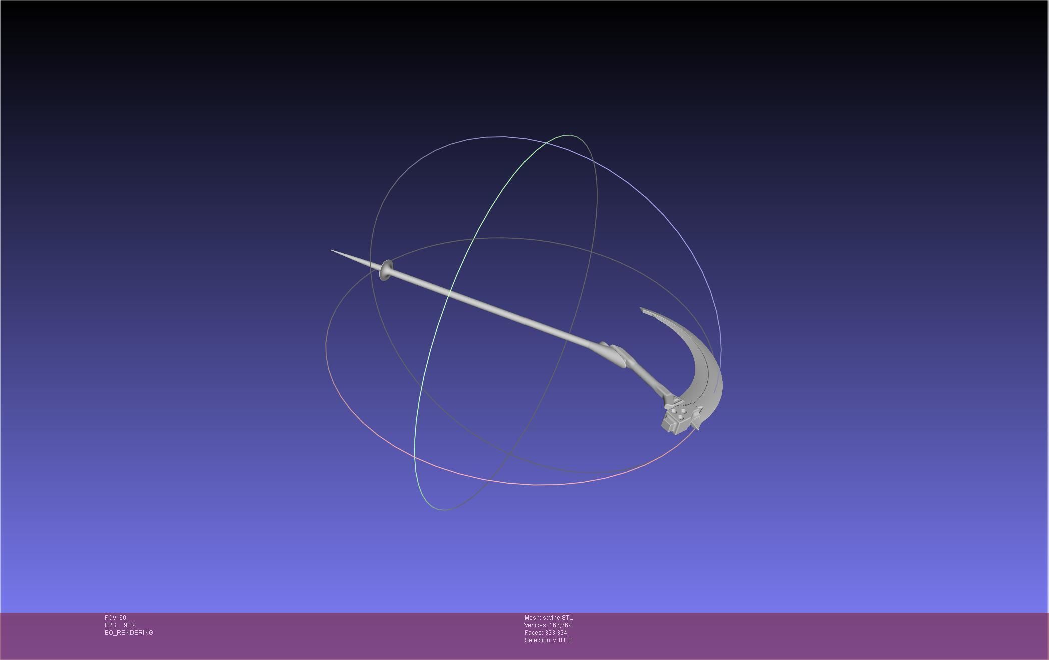 Evangelion Mark 09 Scythe 3D print model_13