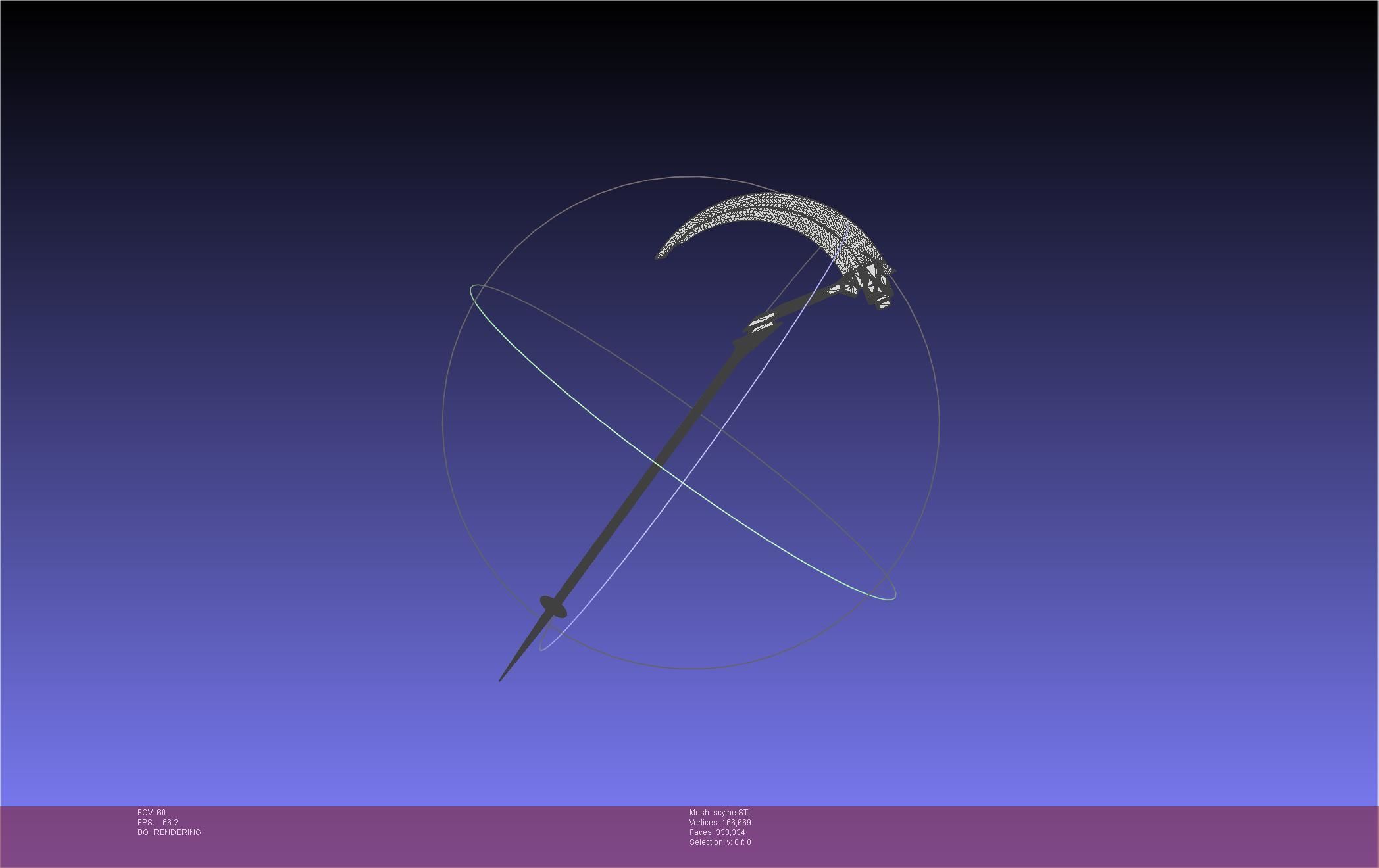 Evangelion Mark 09 Scythe 3D print model_30