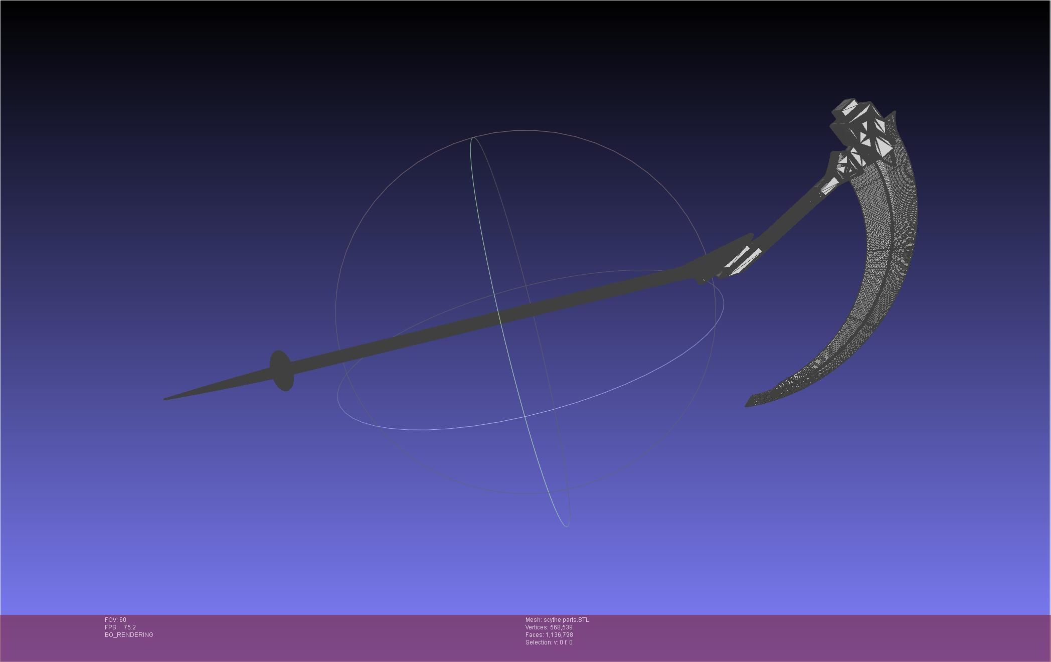 Evangelion Mark 09 Scythe 3D print model_142