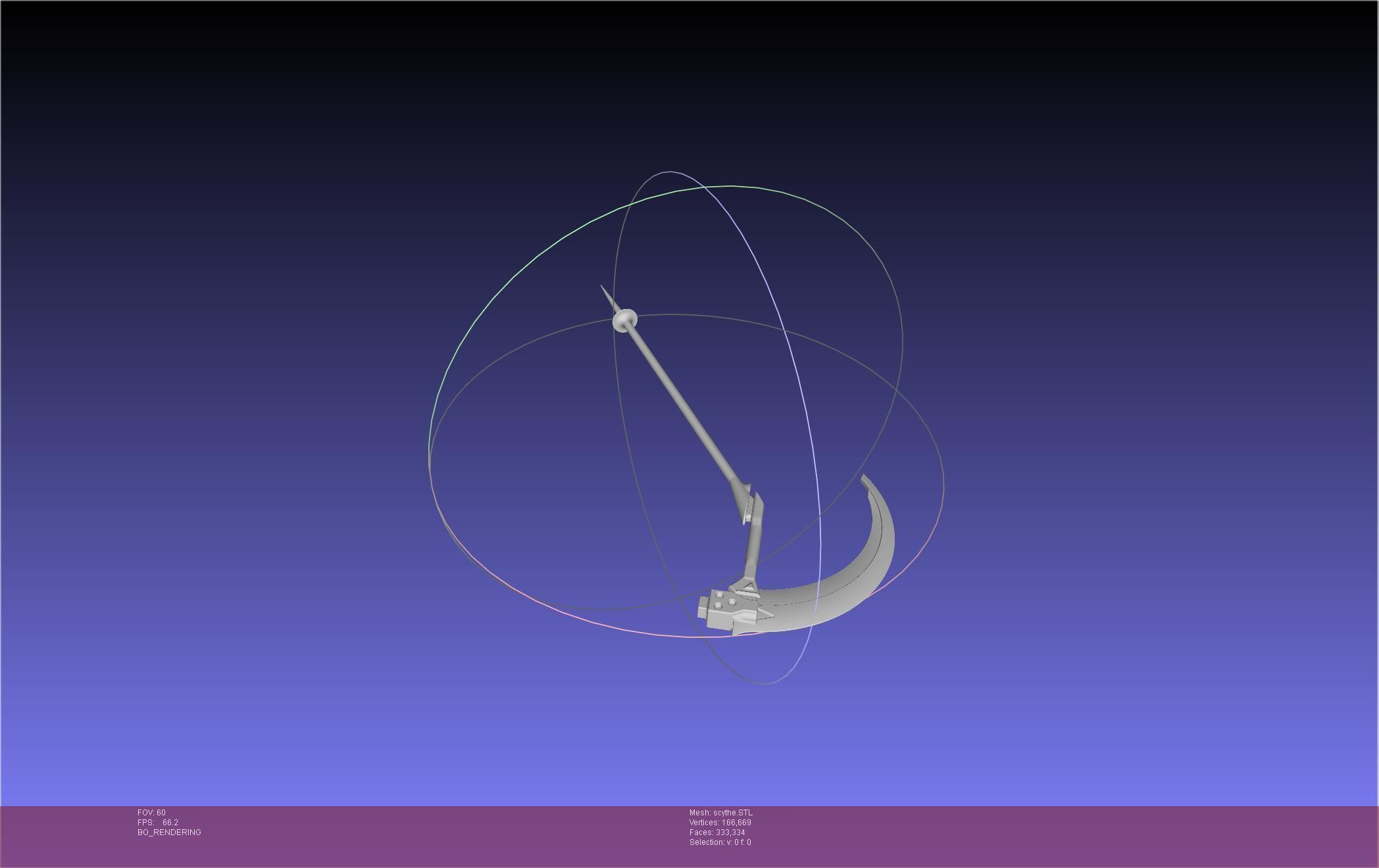 Evangelion Mark 09 Scythe 3D print model_10