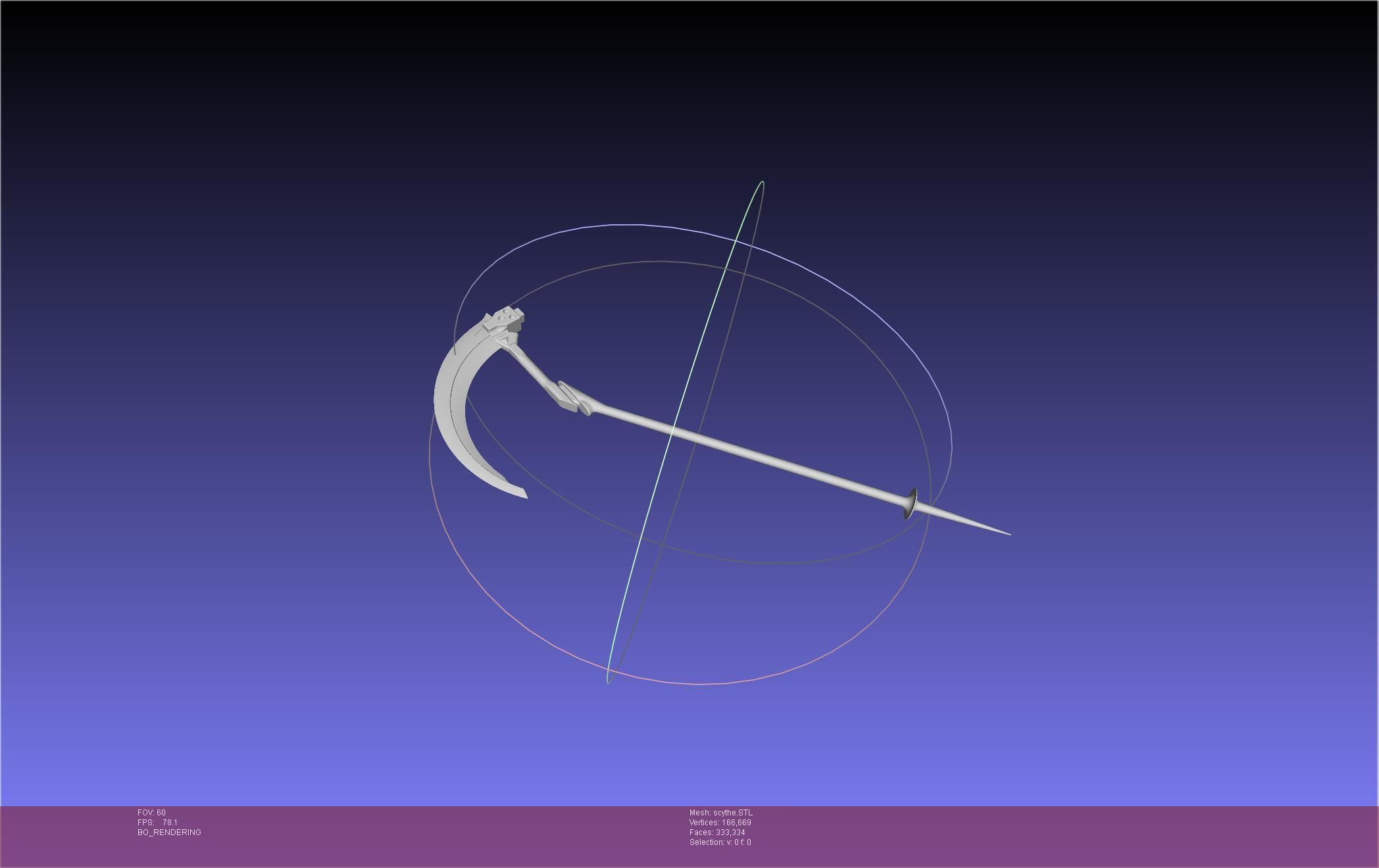 Evangelion Mark 09 Scythe 3D print model_15