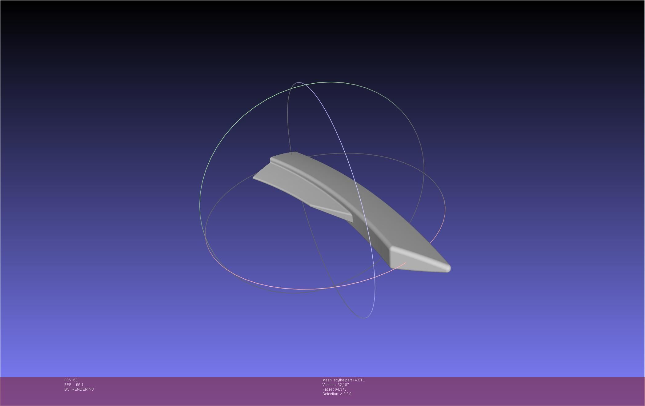 Evangelion Mark 09 Scythe 3D print model_128