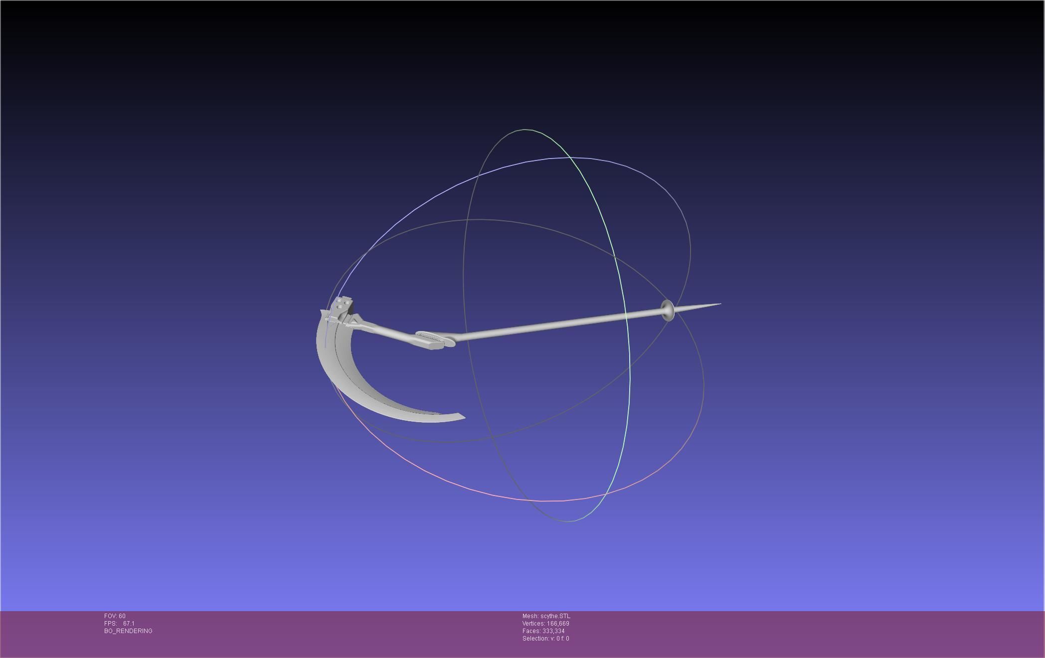 Evangelion Mark 09 Scythe 3D print model_14