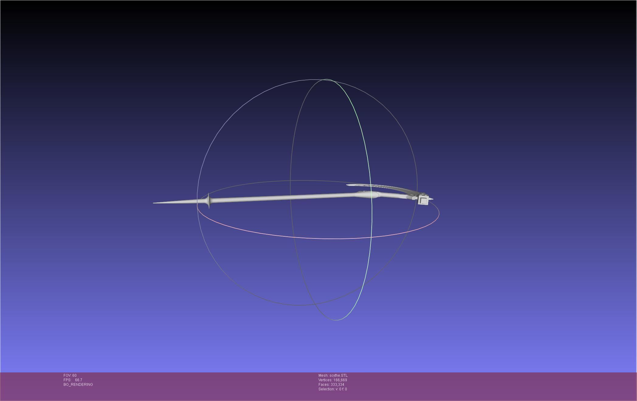 Evangelion Mark 09 Scythe 3D print model_24