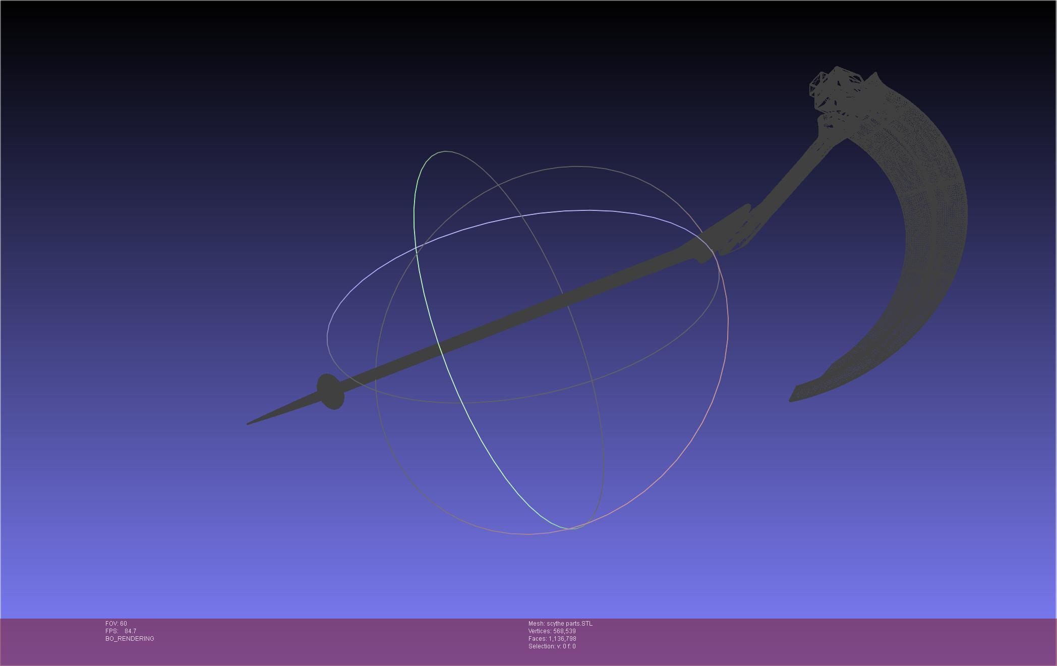 Evangelion Mark 09 Scythe 3D print model_147