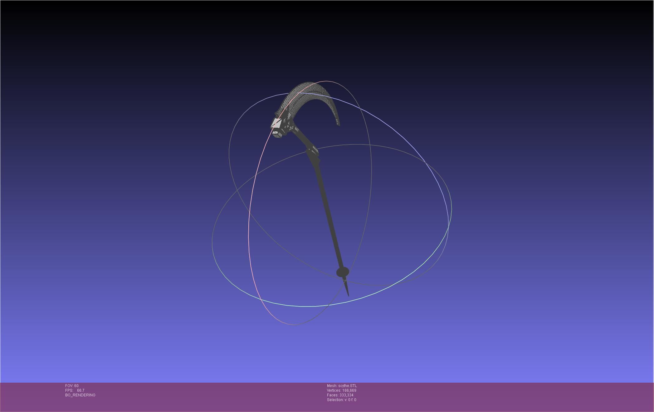 Evangelion Mark 09 Scythe 3D print model_31