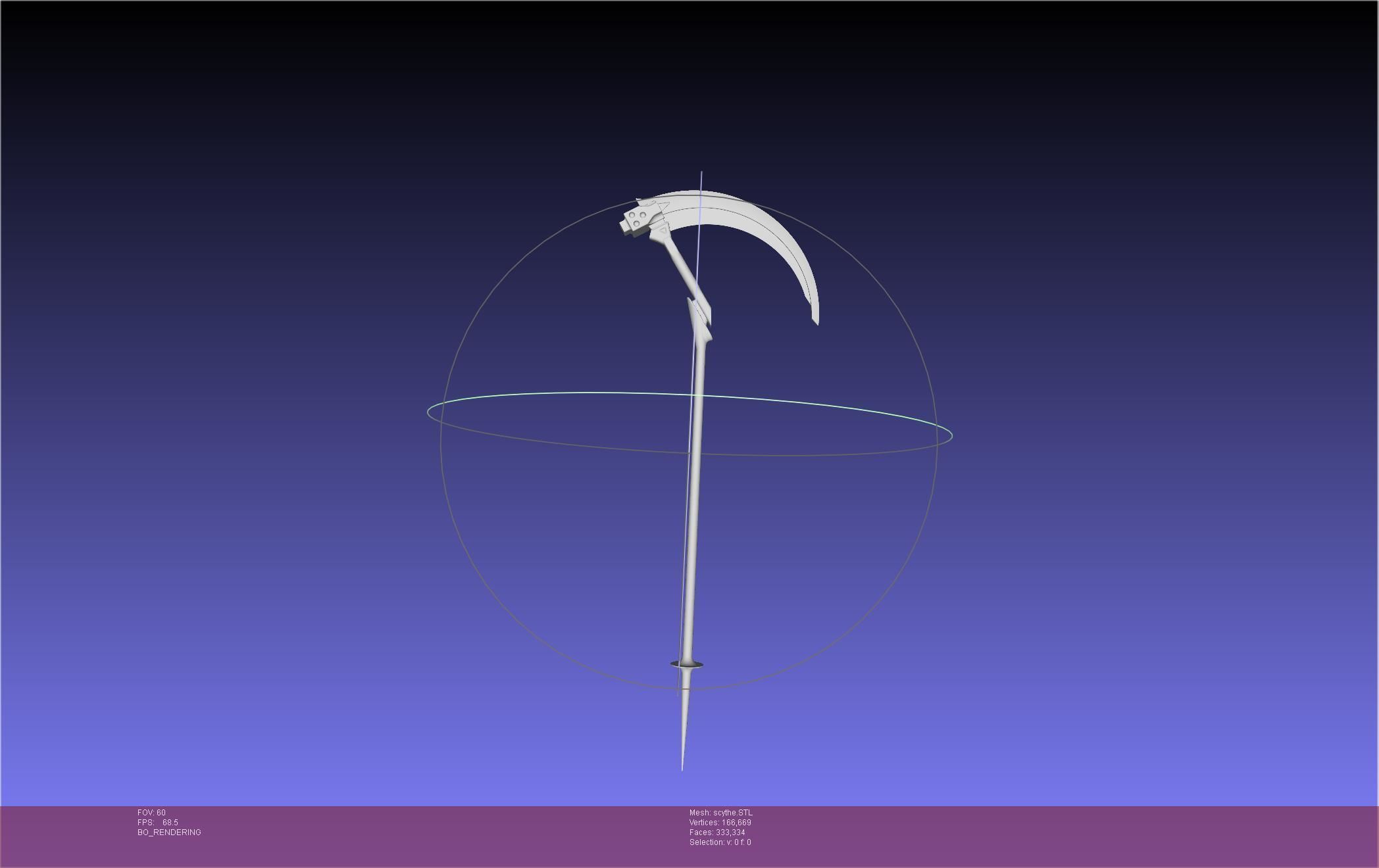 Evangelion Mark 09 Scythe 3D print model_20