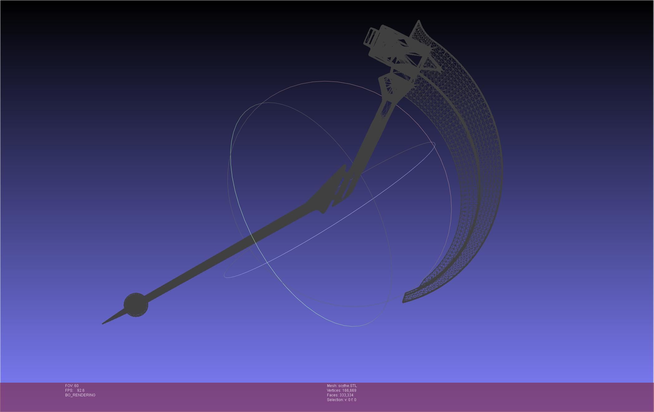 Evangelion Mark 09 Scythe 3D print model_41