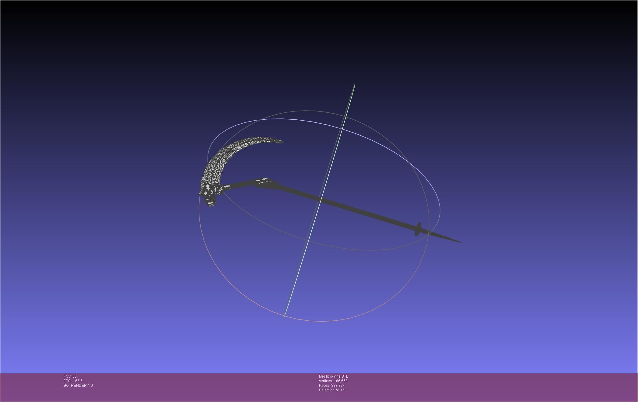 Evangelion Mark 09 Scythe 3D print model_39