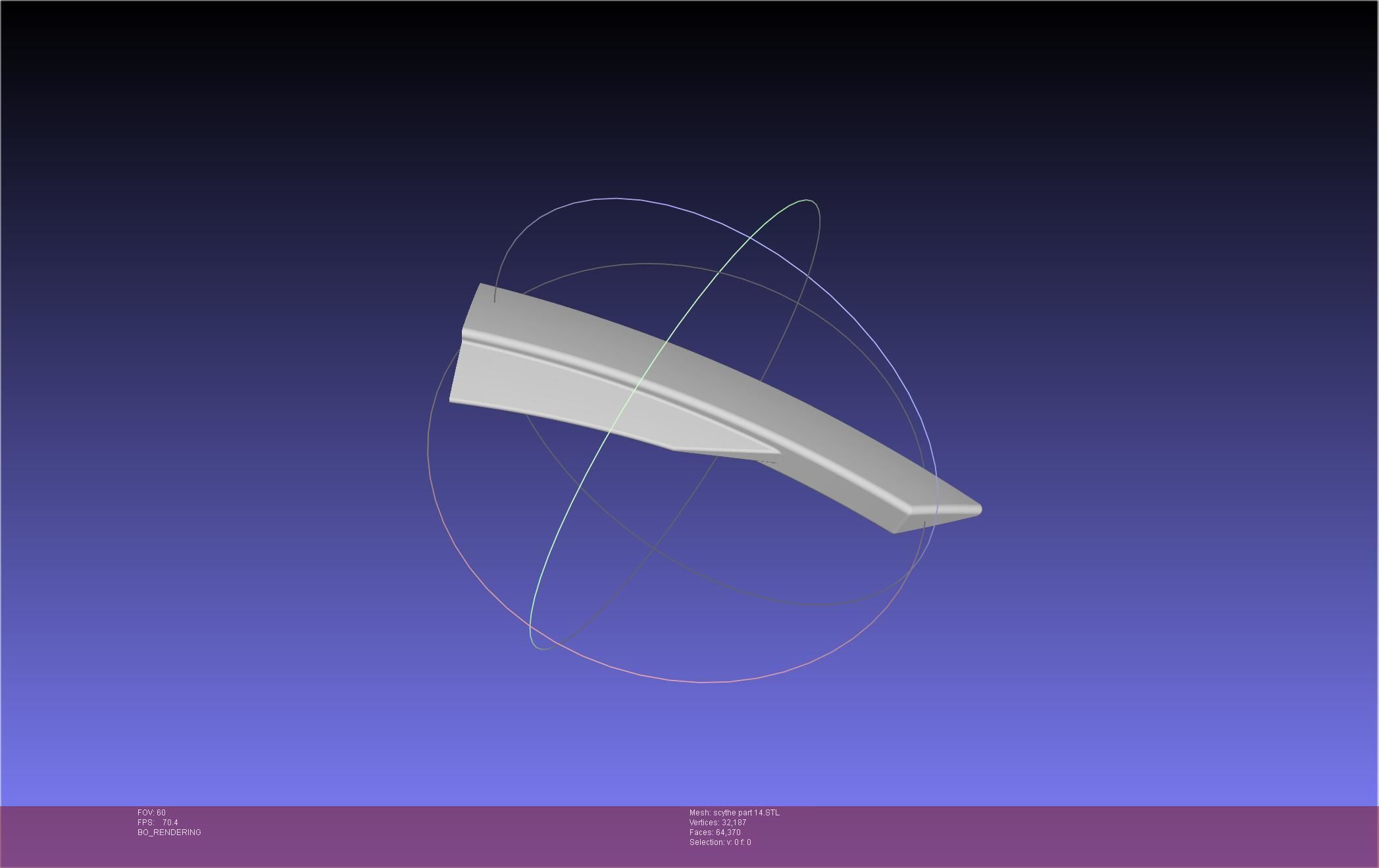 Evangelion Mark 09 Scythe 3D print model_129