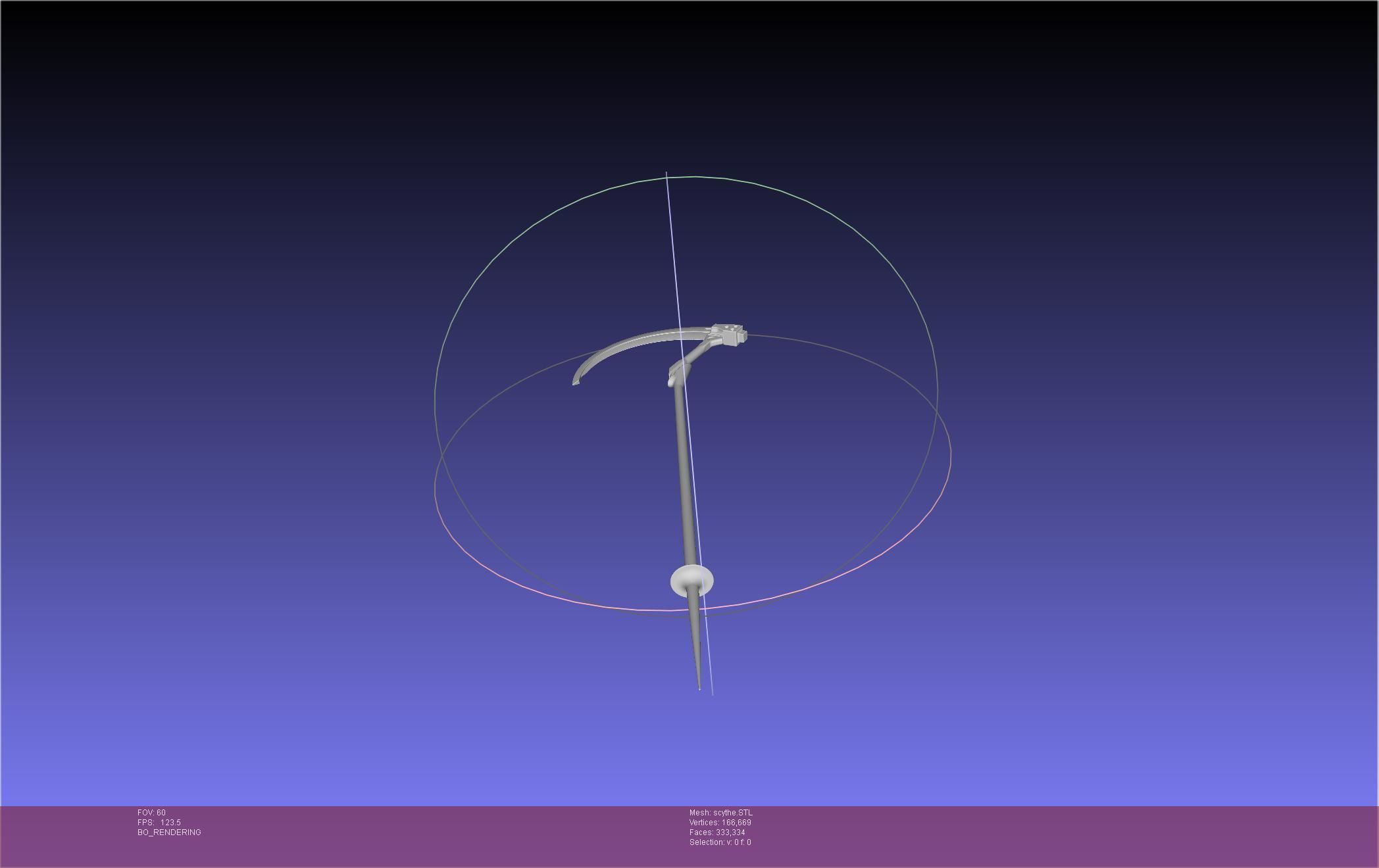 Evangelion Mark 09 Scythe 3D print model_23