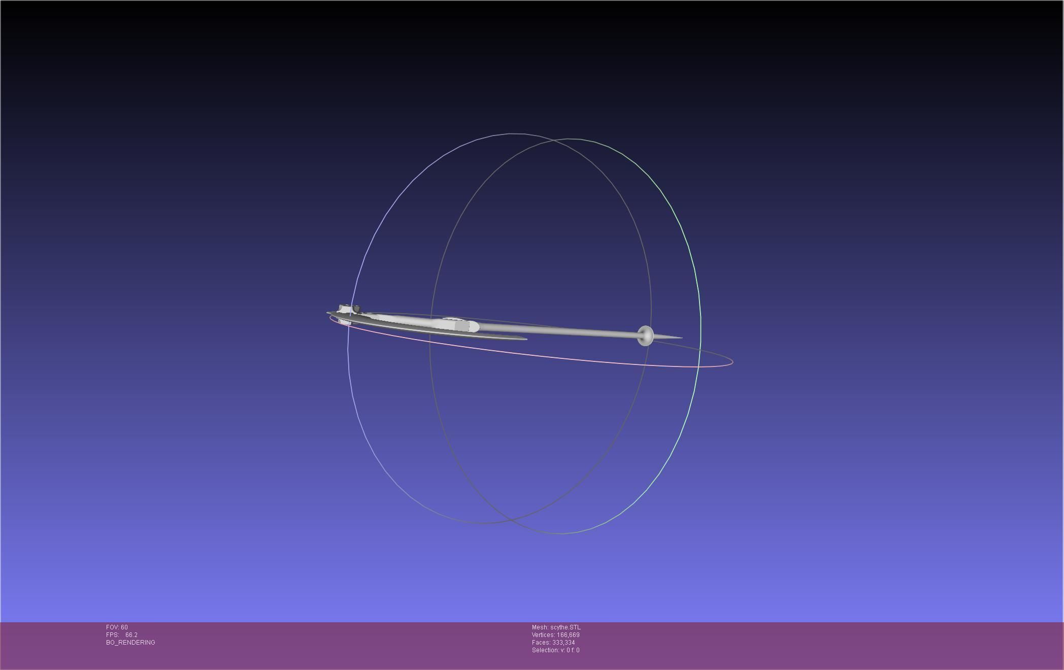 Evangelion Mark 09 Scythe 3D print model_26