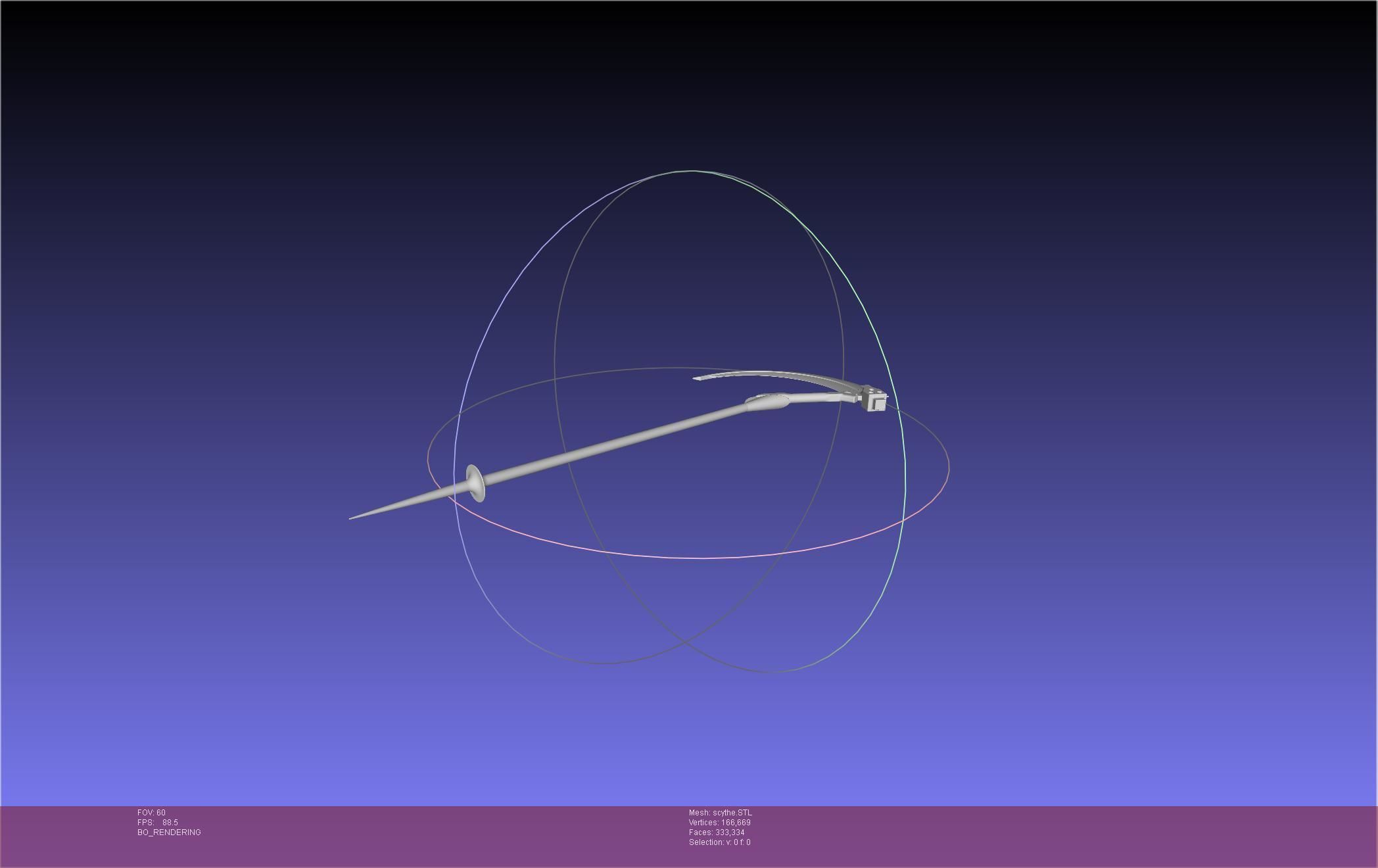 Evangelion Mark 09 Scythe 3D print model_28