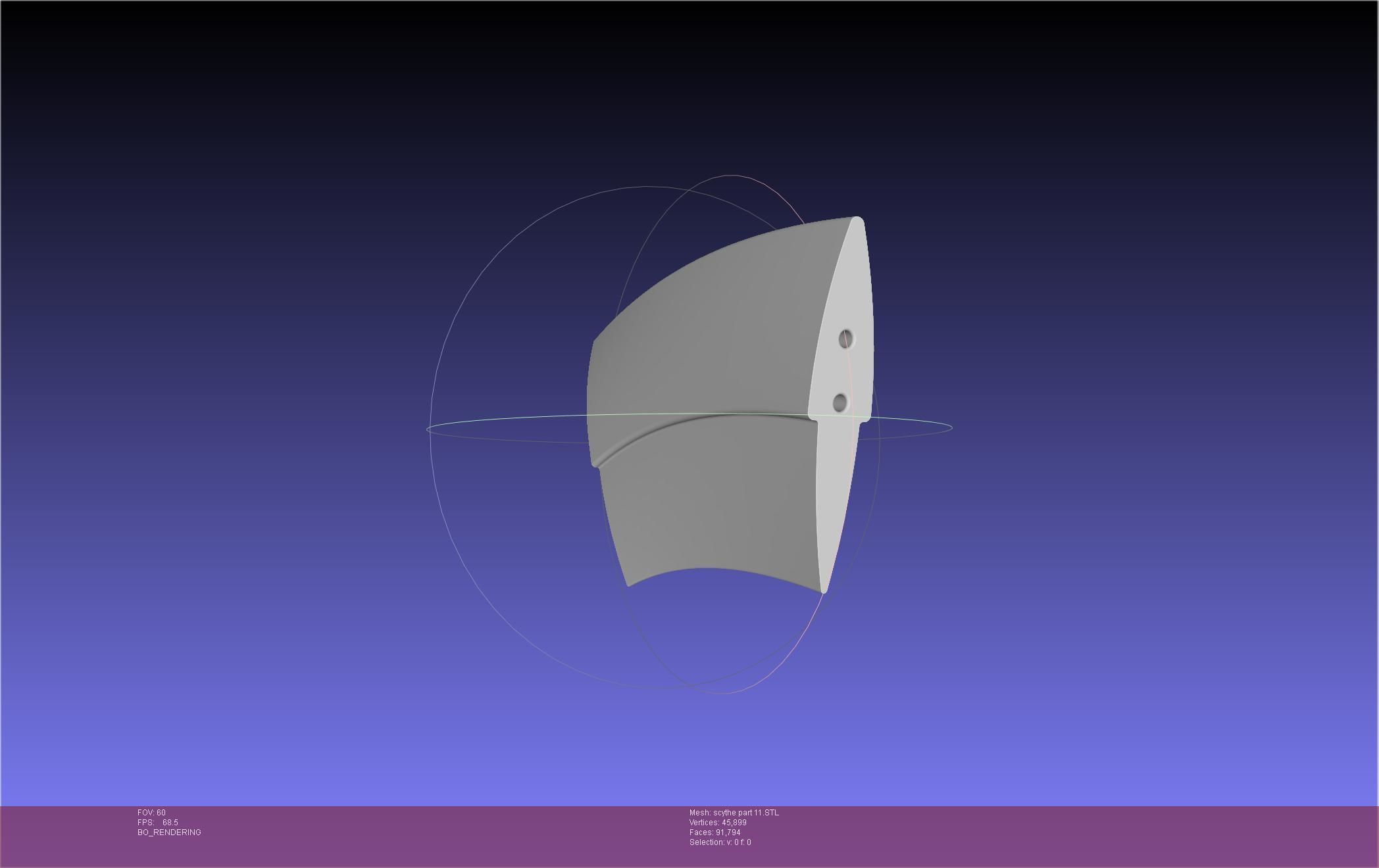 Evangelion Mark 09 Scythe 3D print model_100