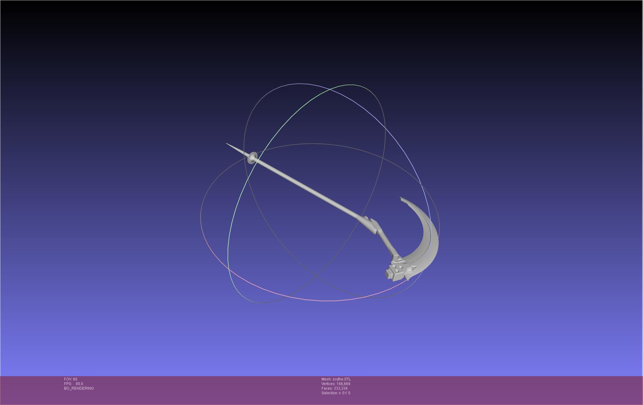 Evangelion Mark 09 Scythe 3D print model_11