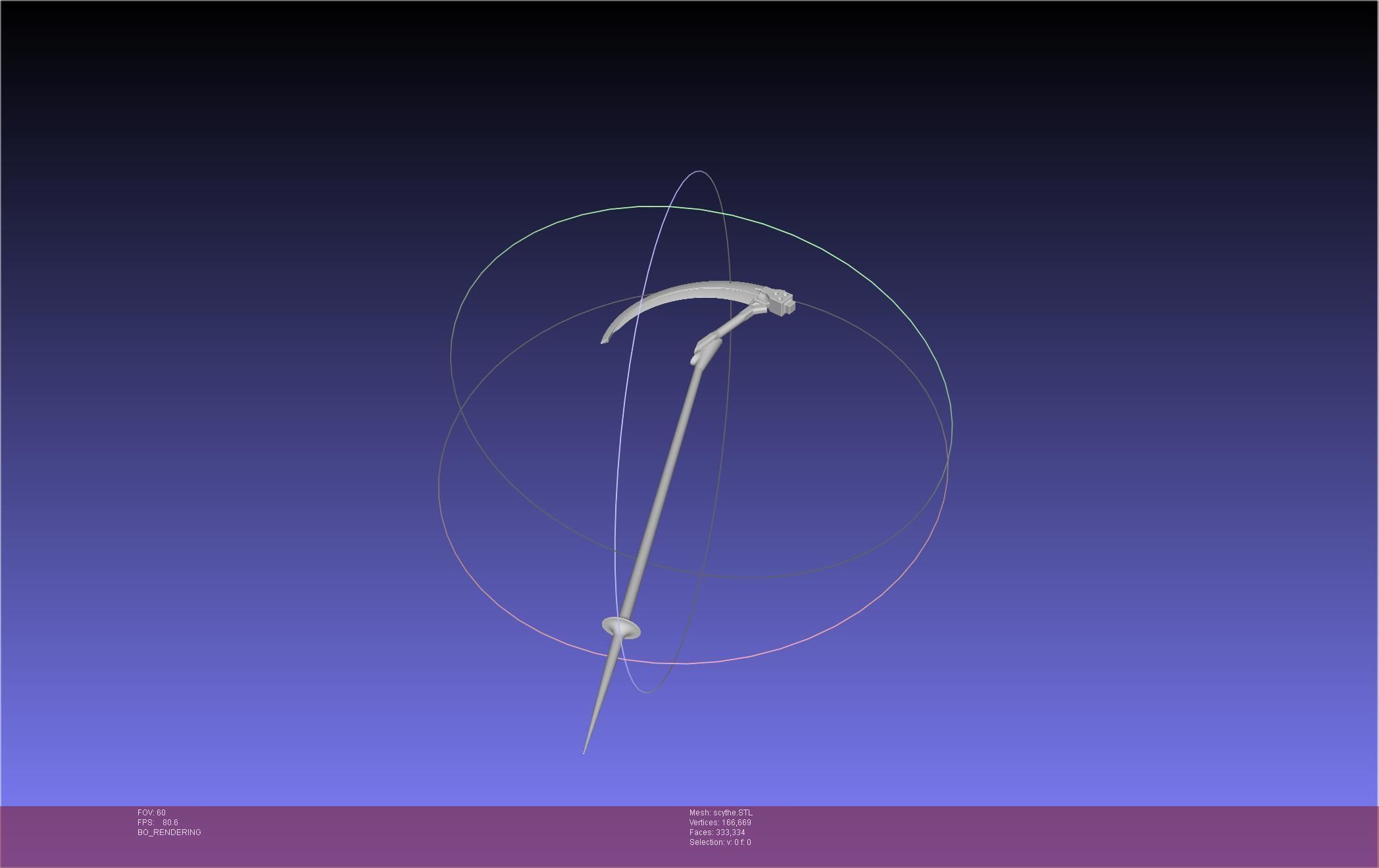 Evangelion Mark 09 Scythe 3D print model_7