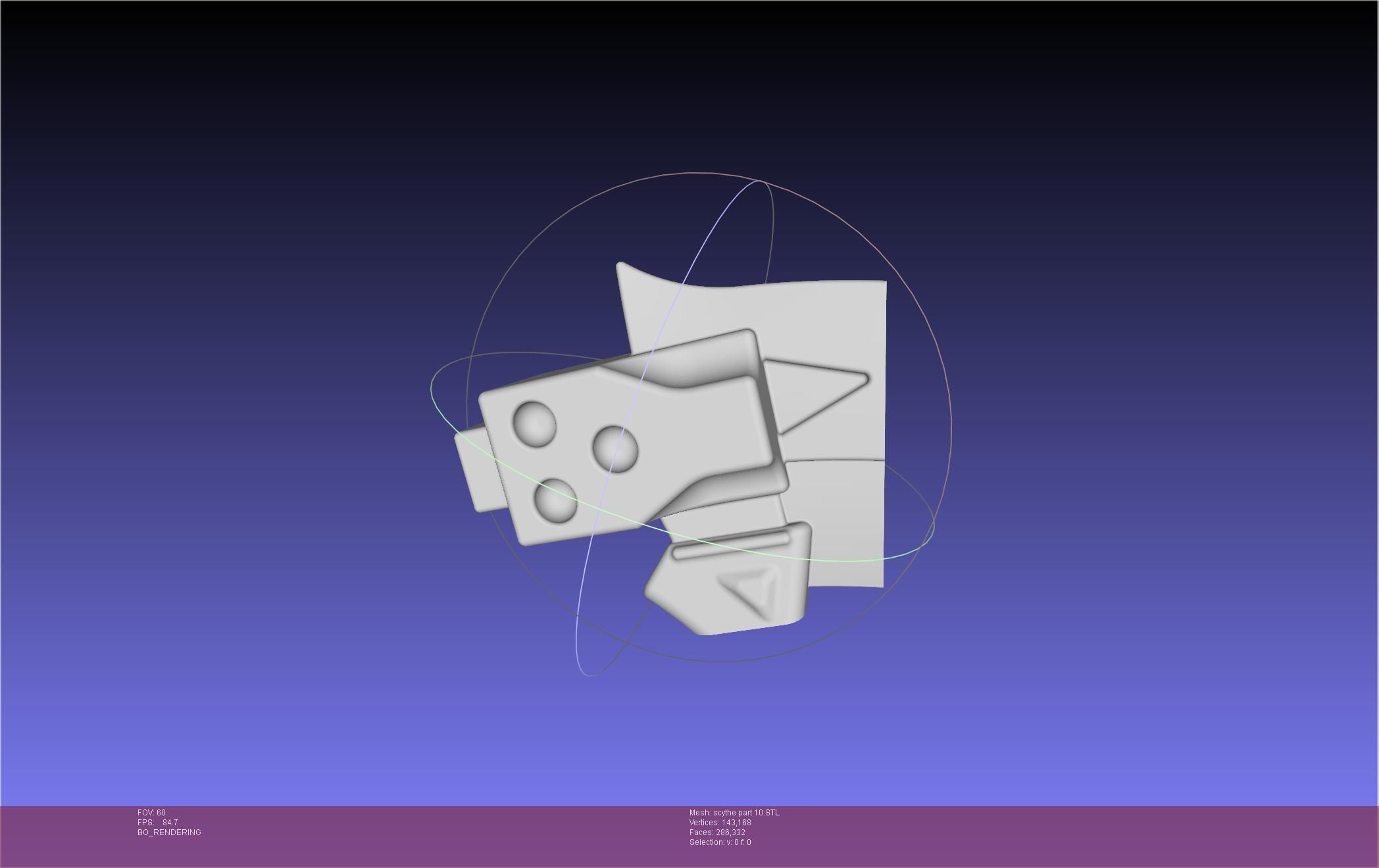 Evangelion Mark 09 Scythe 3D print model_89