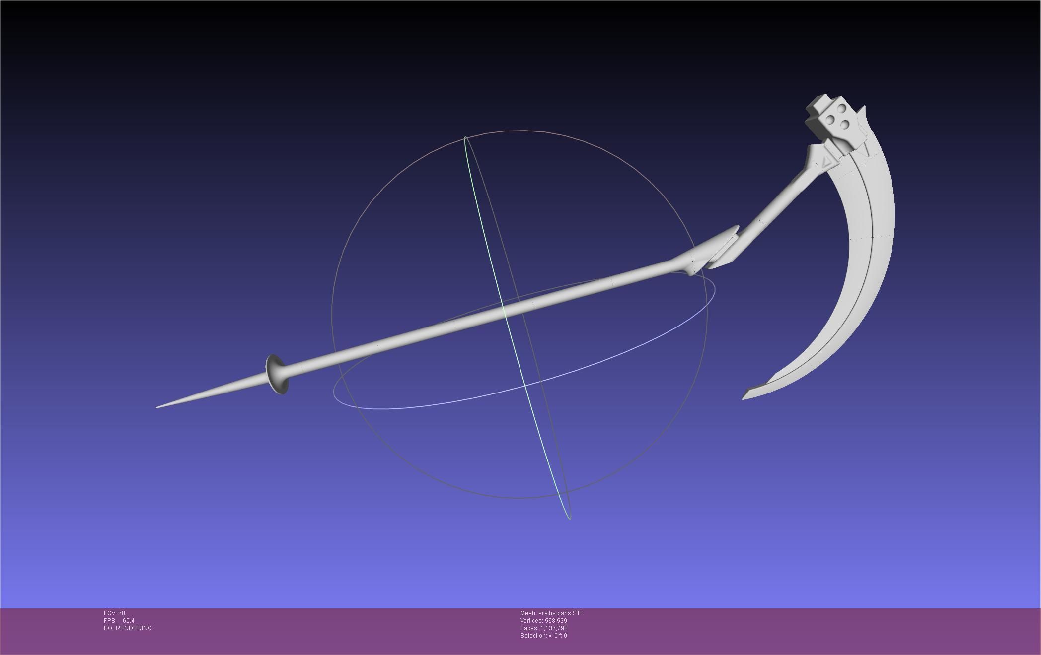 Evangelion Mark 09 Scythe 3D print model_141