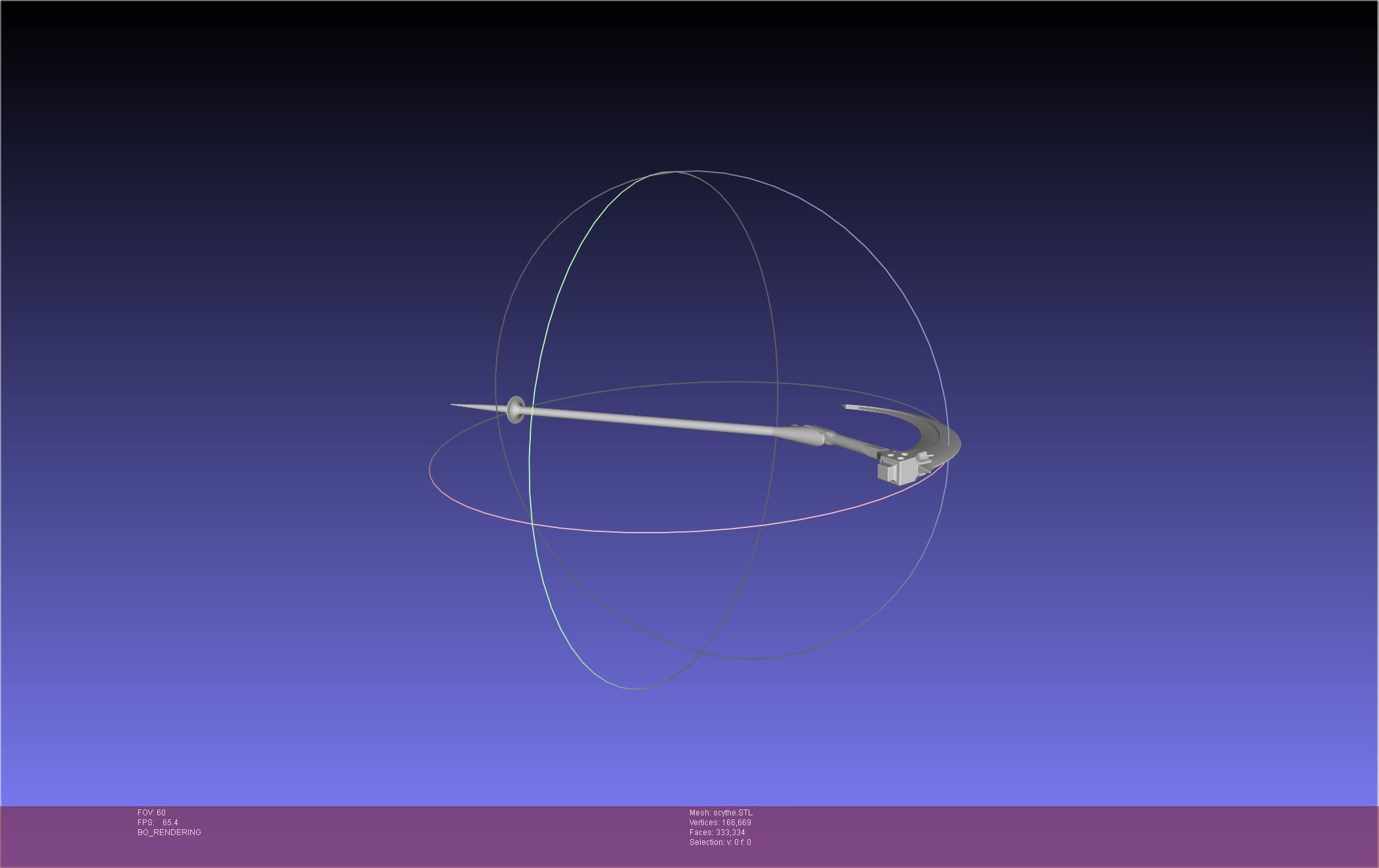 Evangelion Mark 09 Scythe 3D print model_22