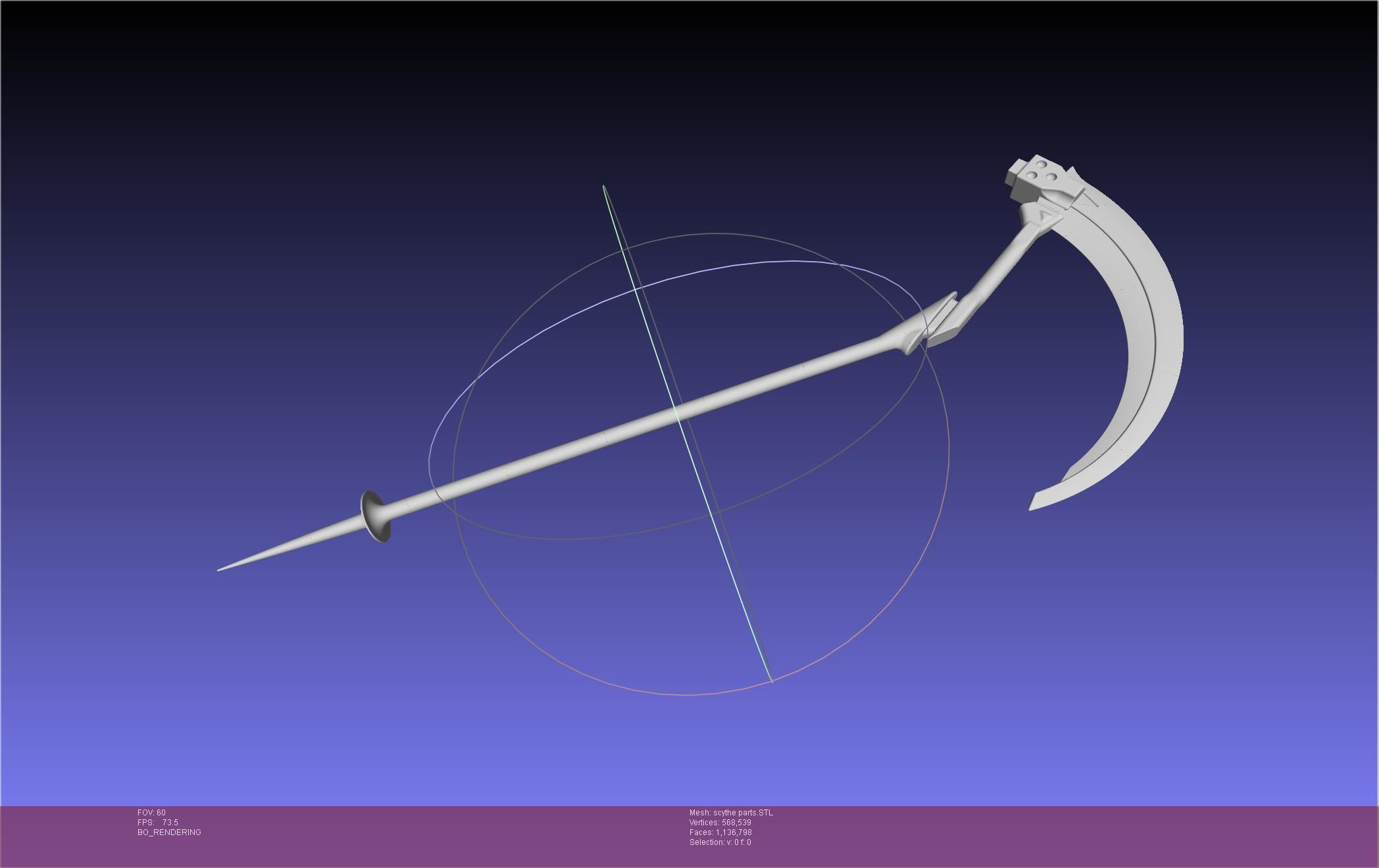 Evangelion Mark 09 Scythe 3D print model_138