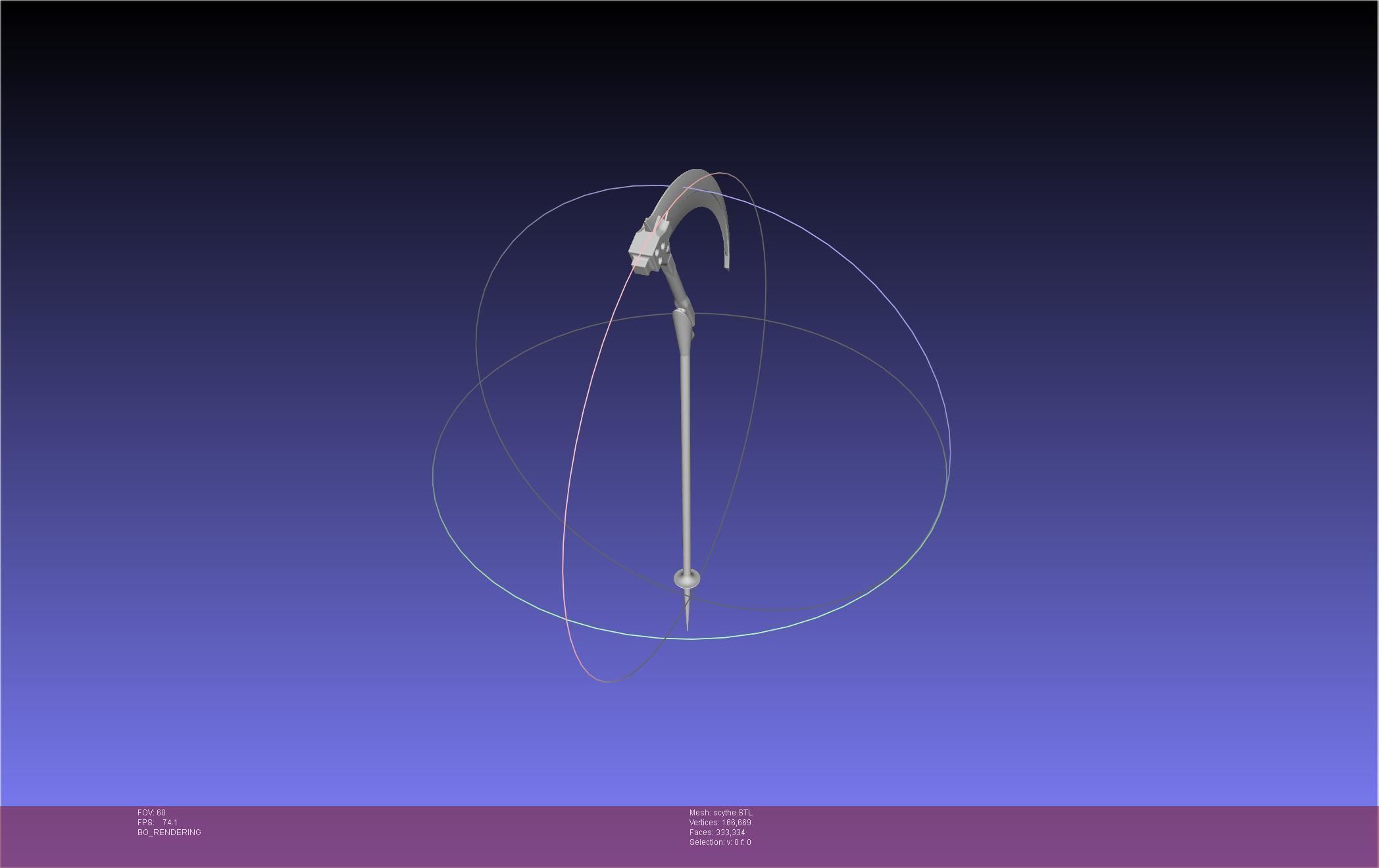 Evangelion Mark 09 Scythe 3D print model_27