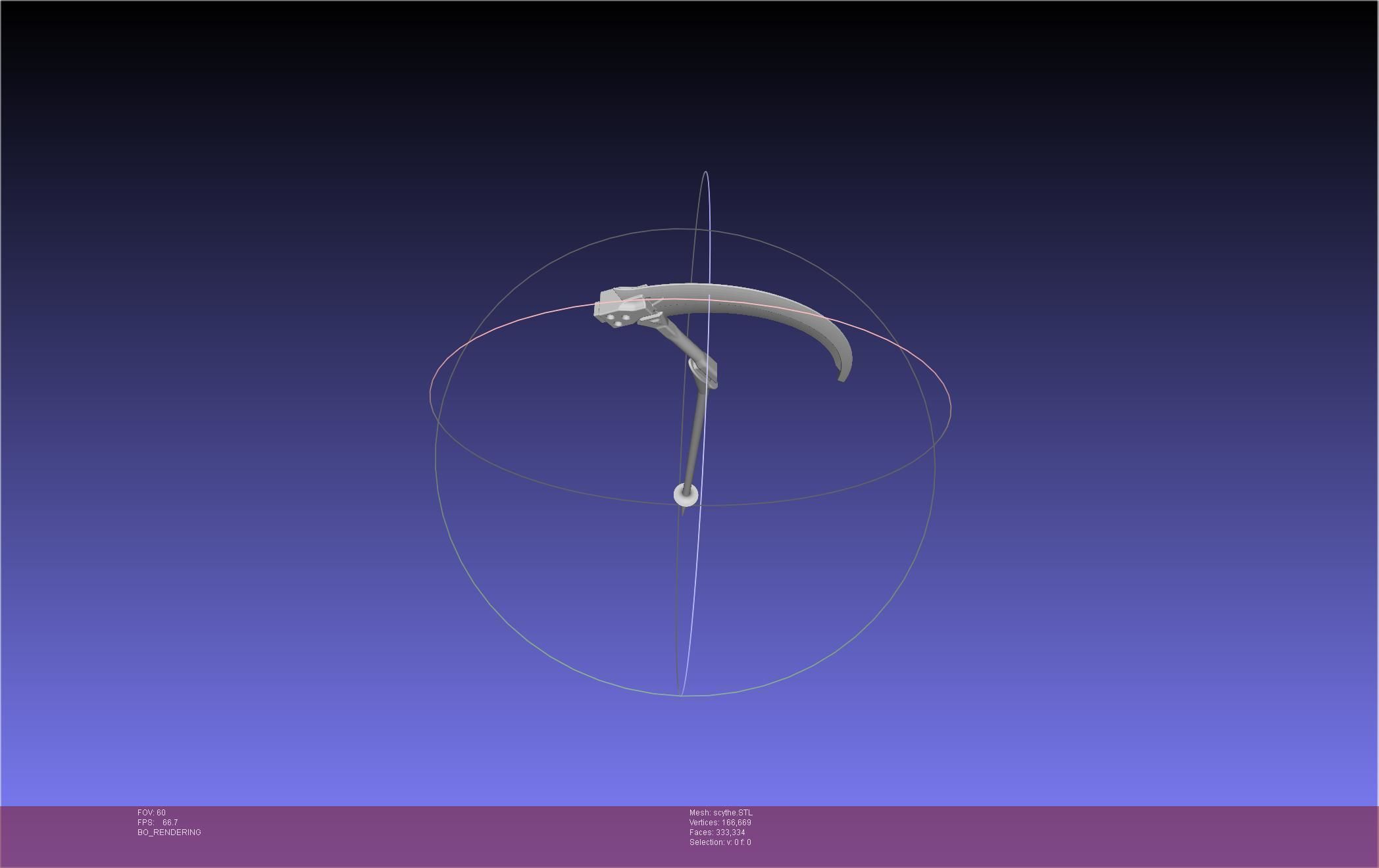 Evangelion Mark 09 Scythe 3D print model_34