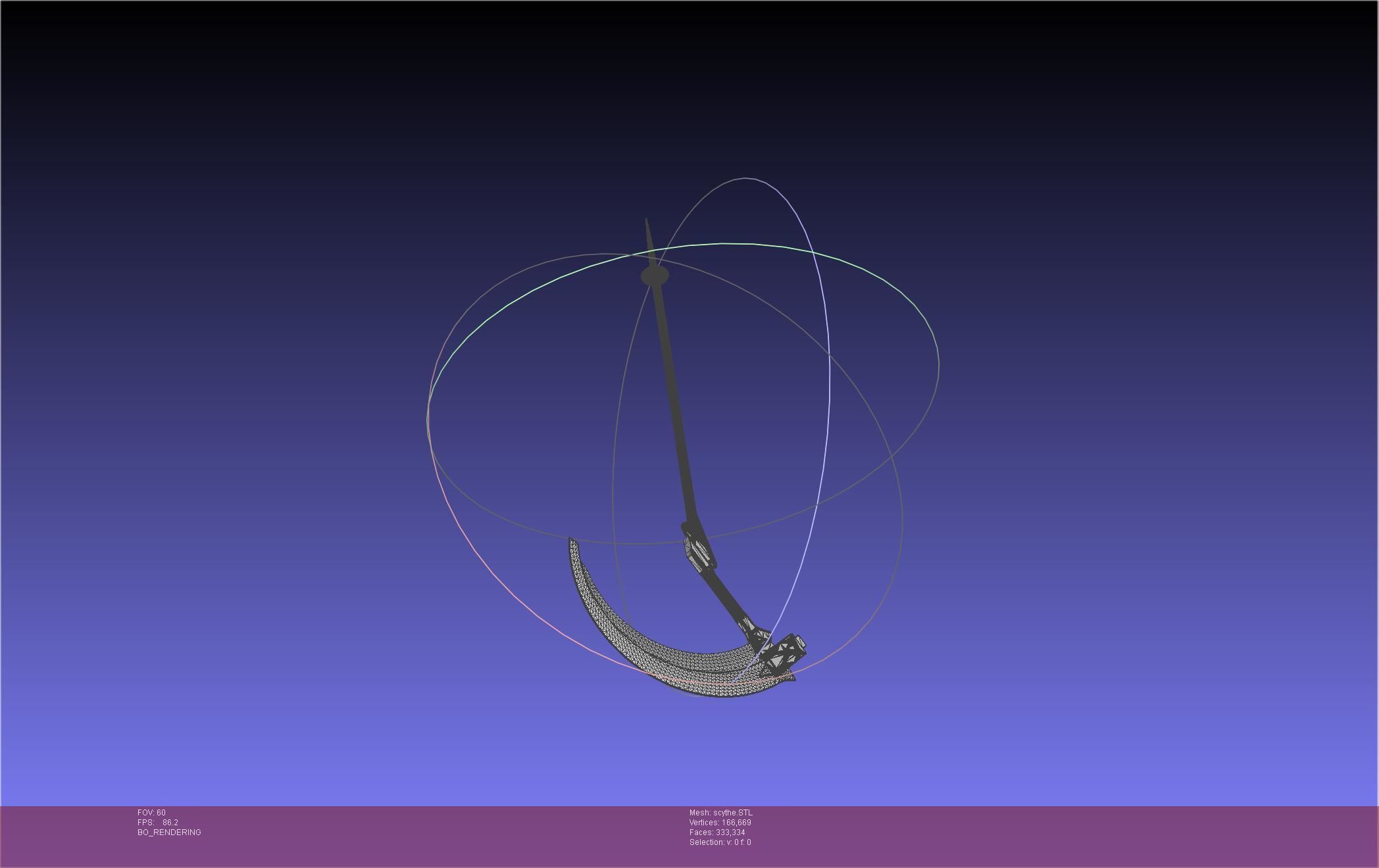 Evangelion Mark 09 Scythe 3D print model_42