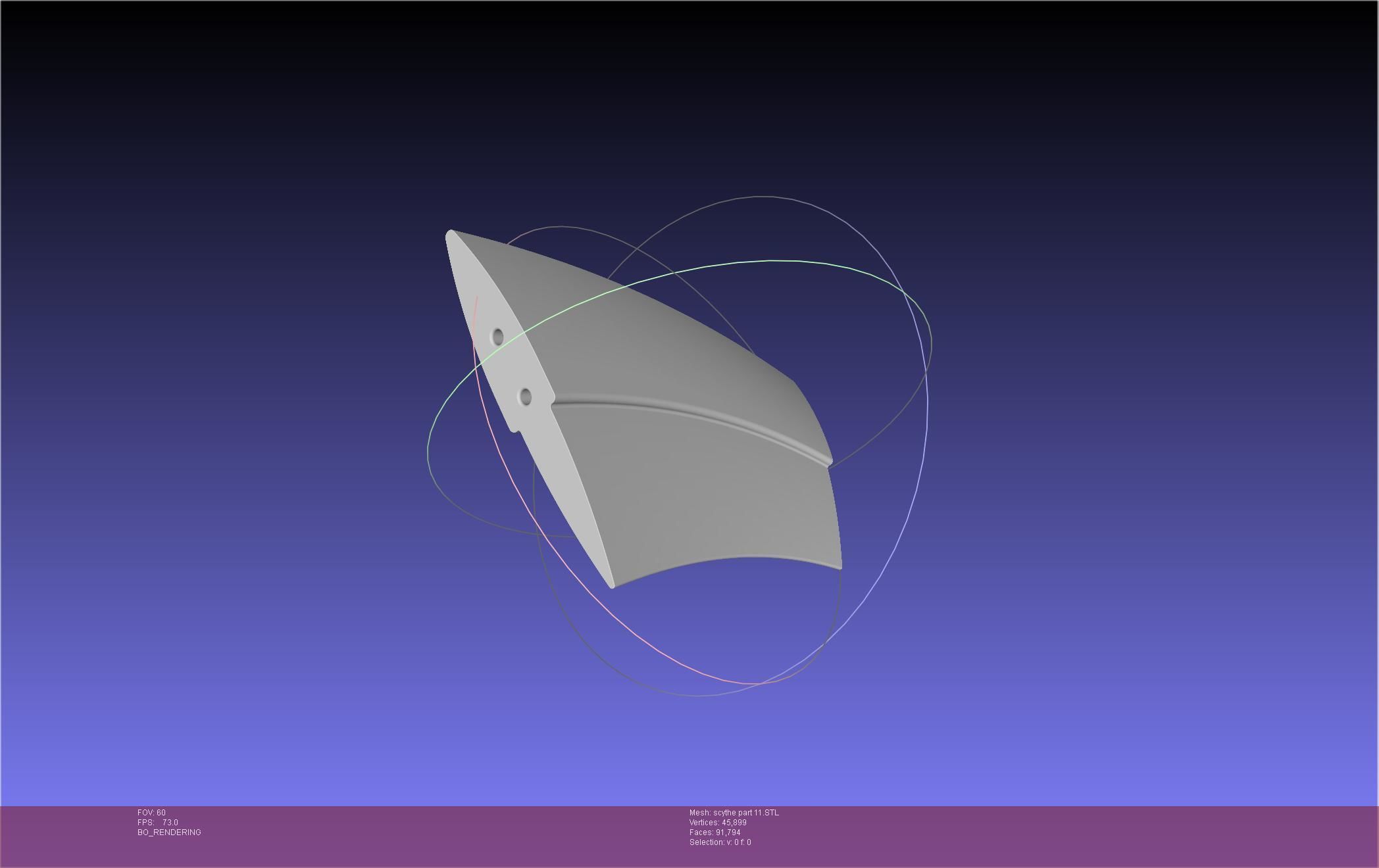 Evangelion Mark 09 Scythe 3D print model_98