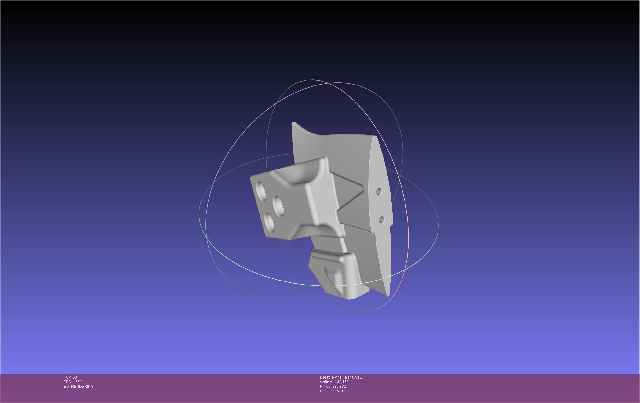 Evangelion Mark 09 Scythe 3D print model_88
