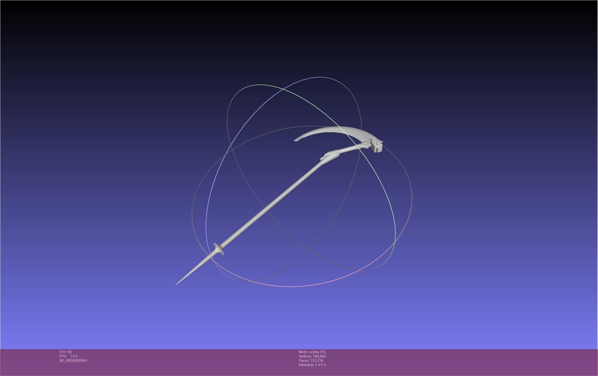 Evangelion Mark 09 Scythe 3D print model_6