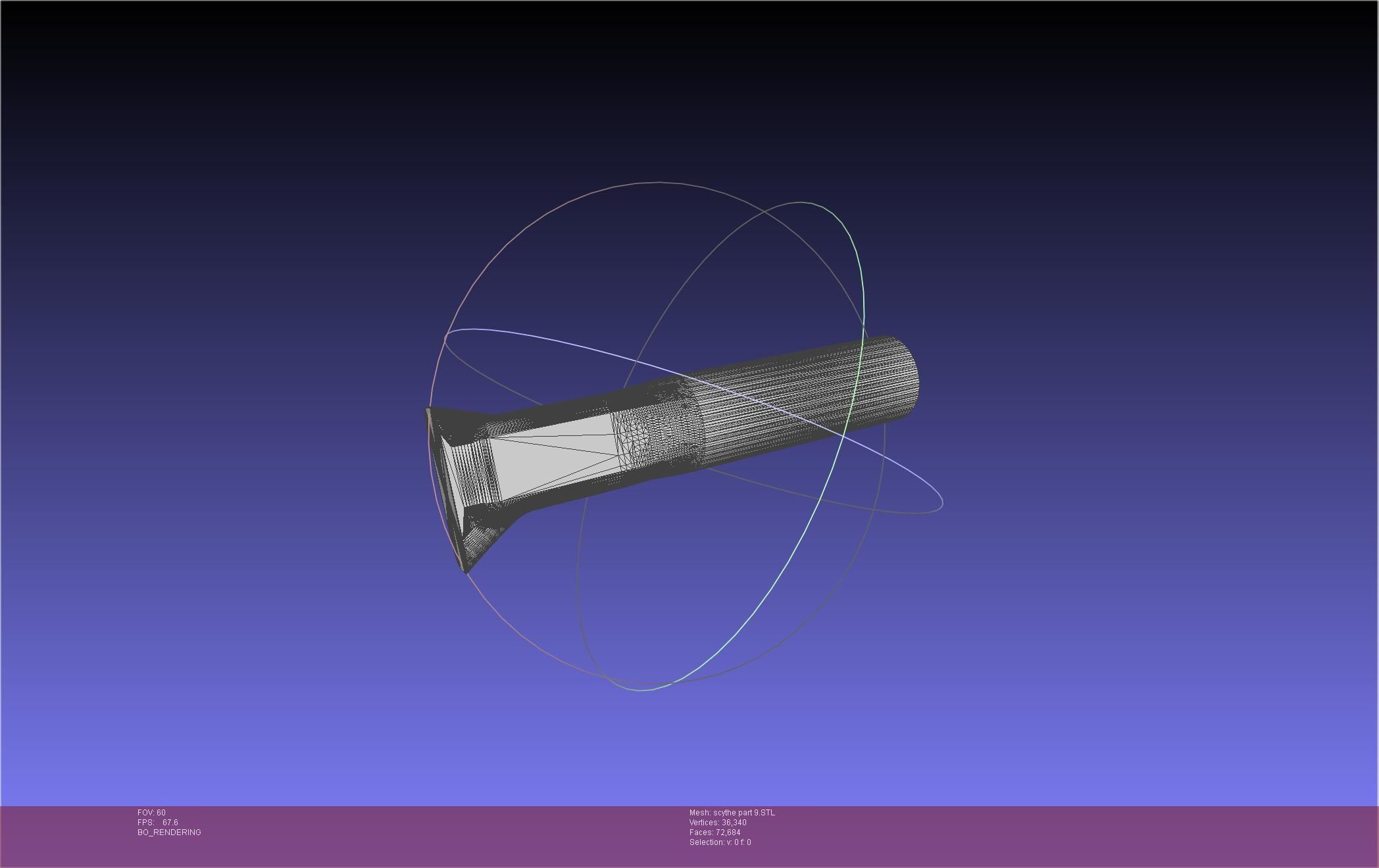 Evangelion Mark 09 Scythe 3D print model_80